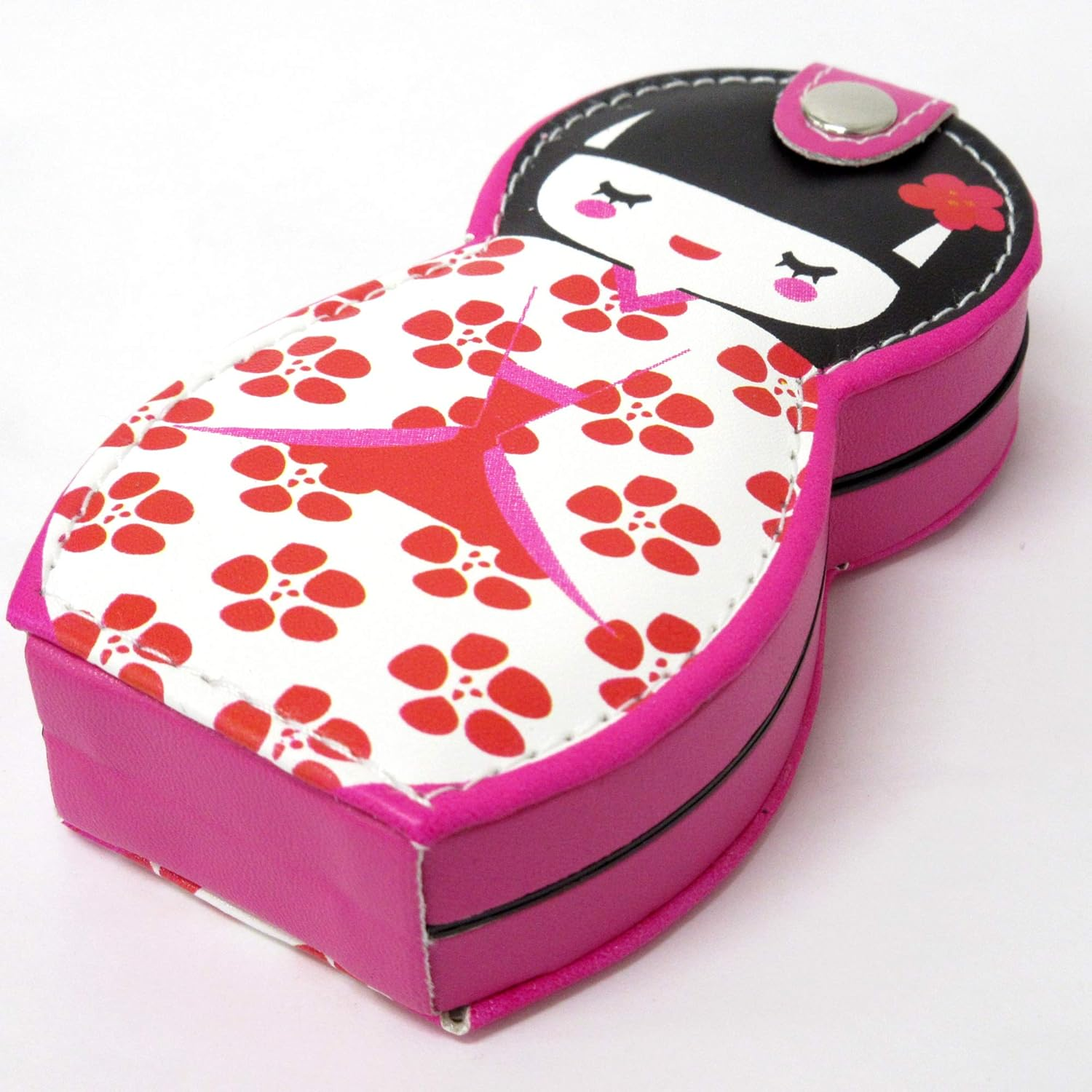 Nail Clipper Set in Japanese Kokeshi Doll Case image number 5