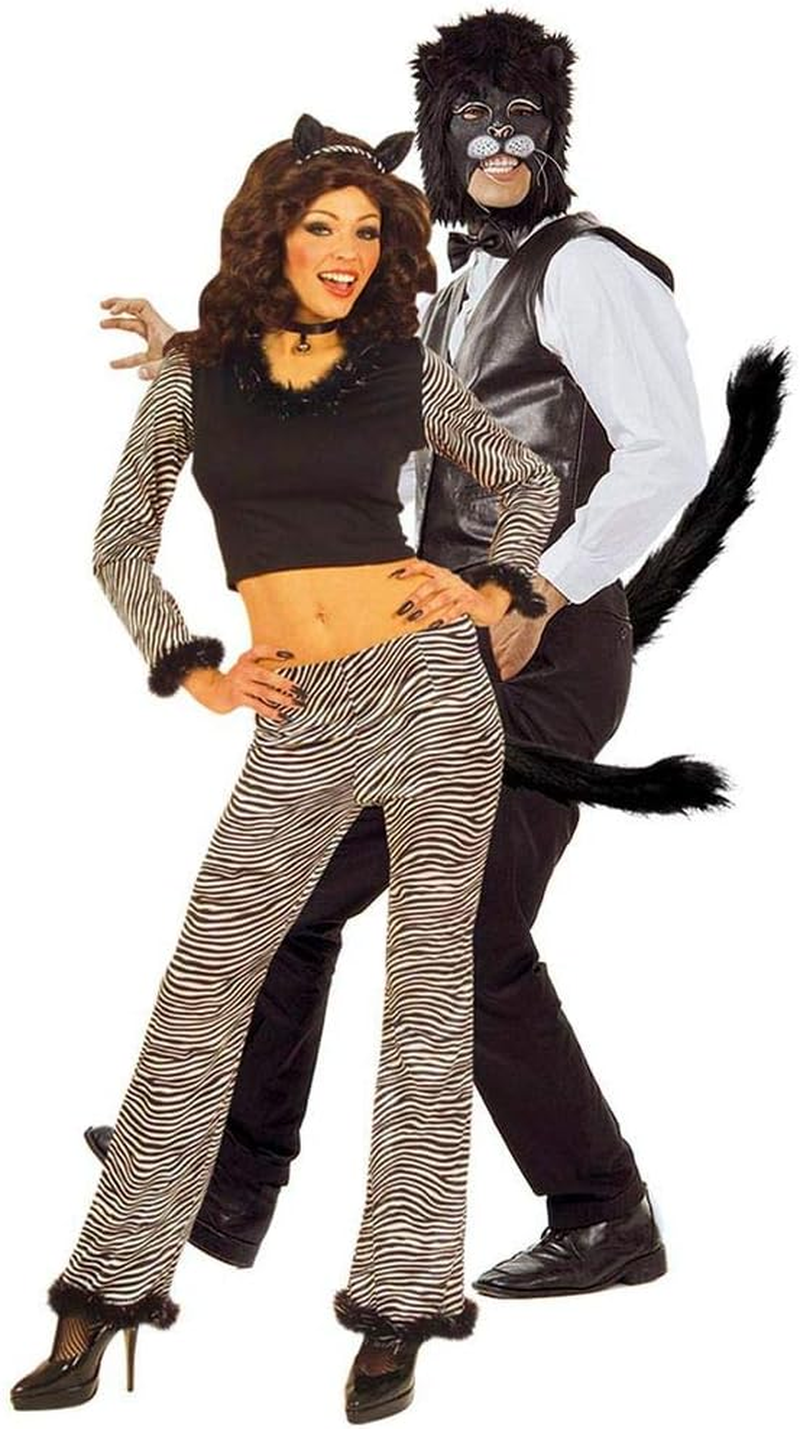 Shoperama Flexible Fur Tail for Cat Black 58 Cm Costume Accessory Boots Long image number 4