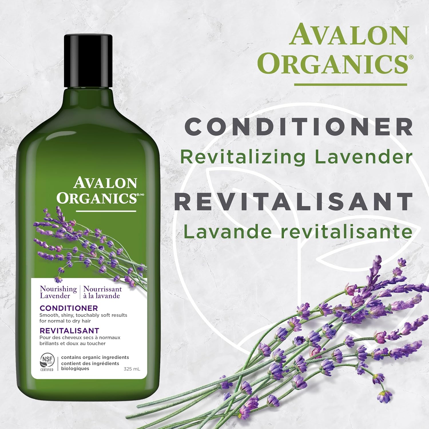 Avalon Organics Conditioner, Lavender, 11 Ounce image number 5