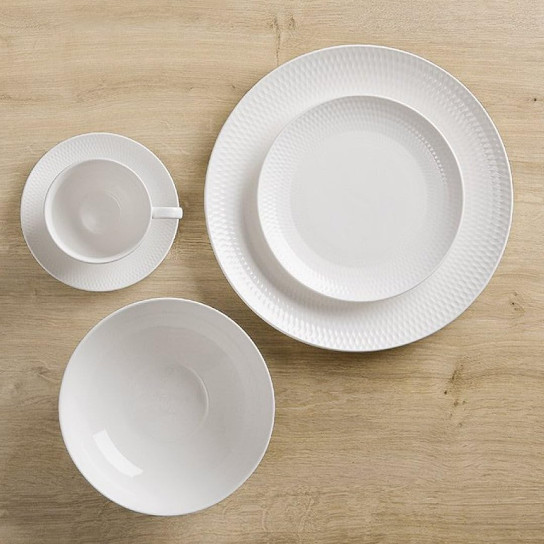 Maxwell & Williams White Basics Diamonds Entree Plate 23Cm image number 2