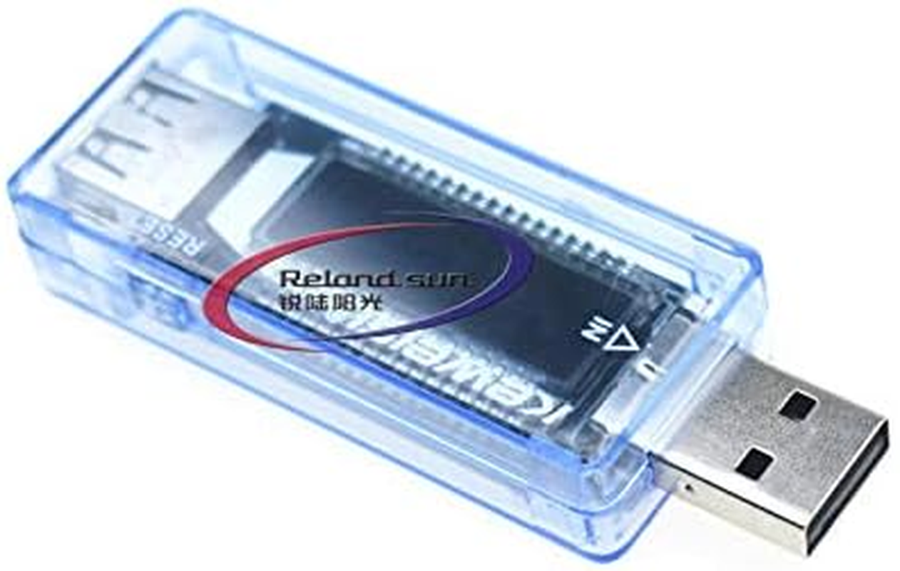 Reland Sun LCD USB Current Voltage Doctor Charger Capacity Tester Meter image number 3