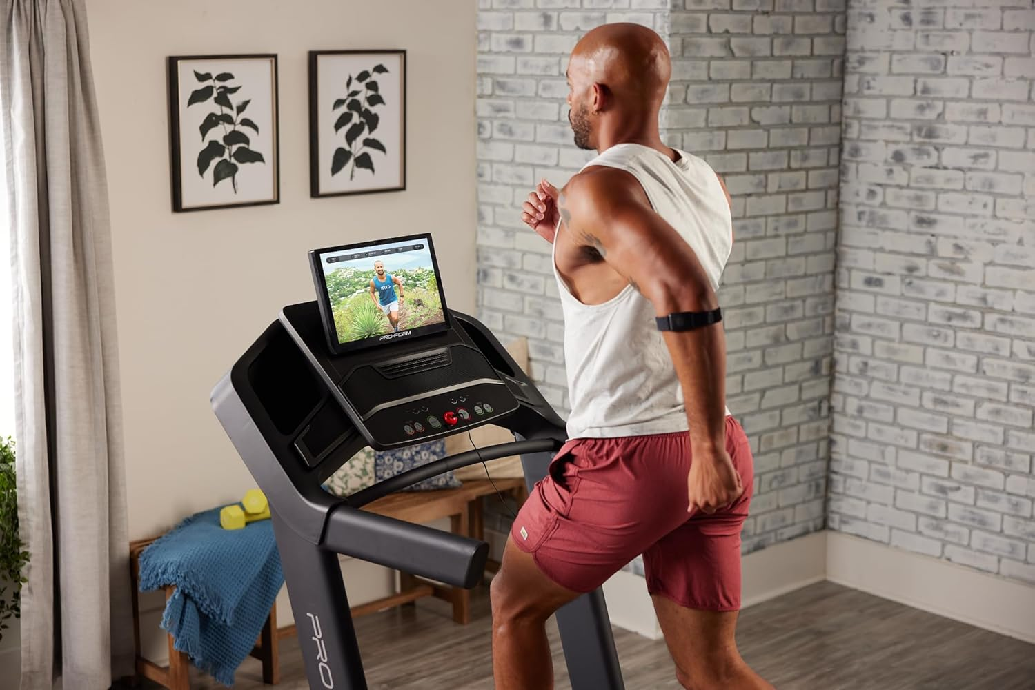 Proform Carbon Pro 9000, for Home Use, Walking or Running, with 16" Display, Digital Incline Control, Bluetooth Headphone Compatible, Space Saving Design (Folds Away) up to 20 KPH - (2025 Model)