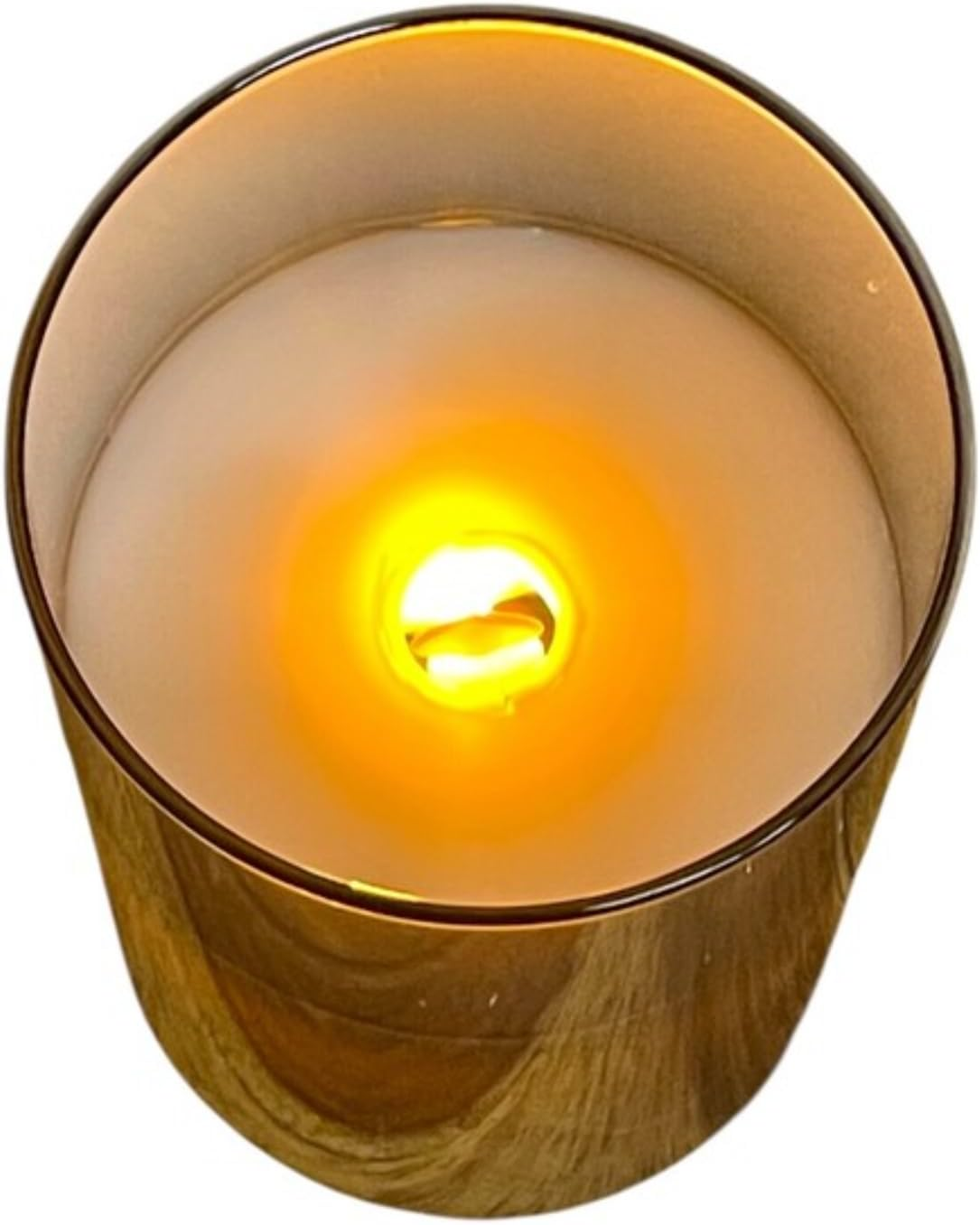 Vivienne 16300CL-GR LED Candle, 3.0 X 3.9 Inches (7.5 X 10 Cm), Gray image number 1
