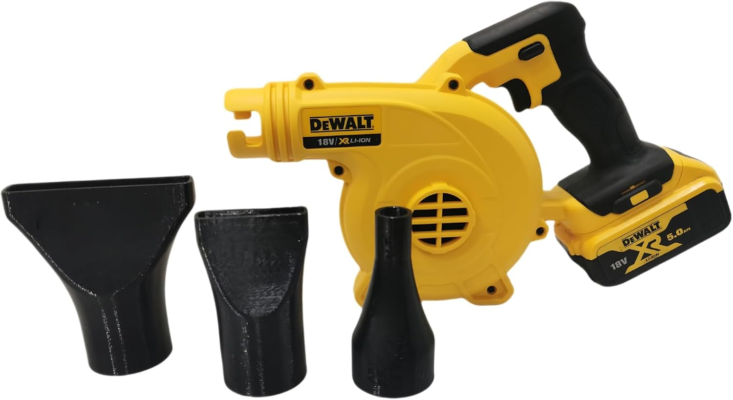 Triple Nozzle Pack - Nozzle Booster Adapter Compatible with Dewalt Compact Blower DCV100 - Improved Airflow & Efficient Vehicle Drying