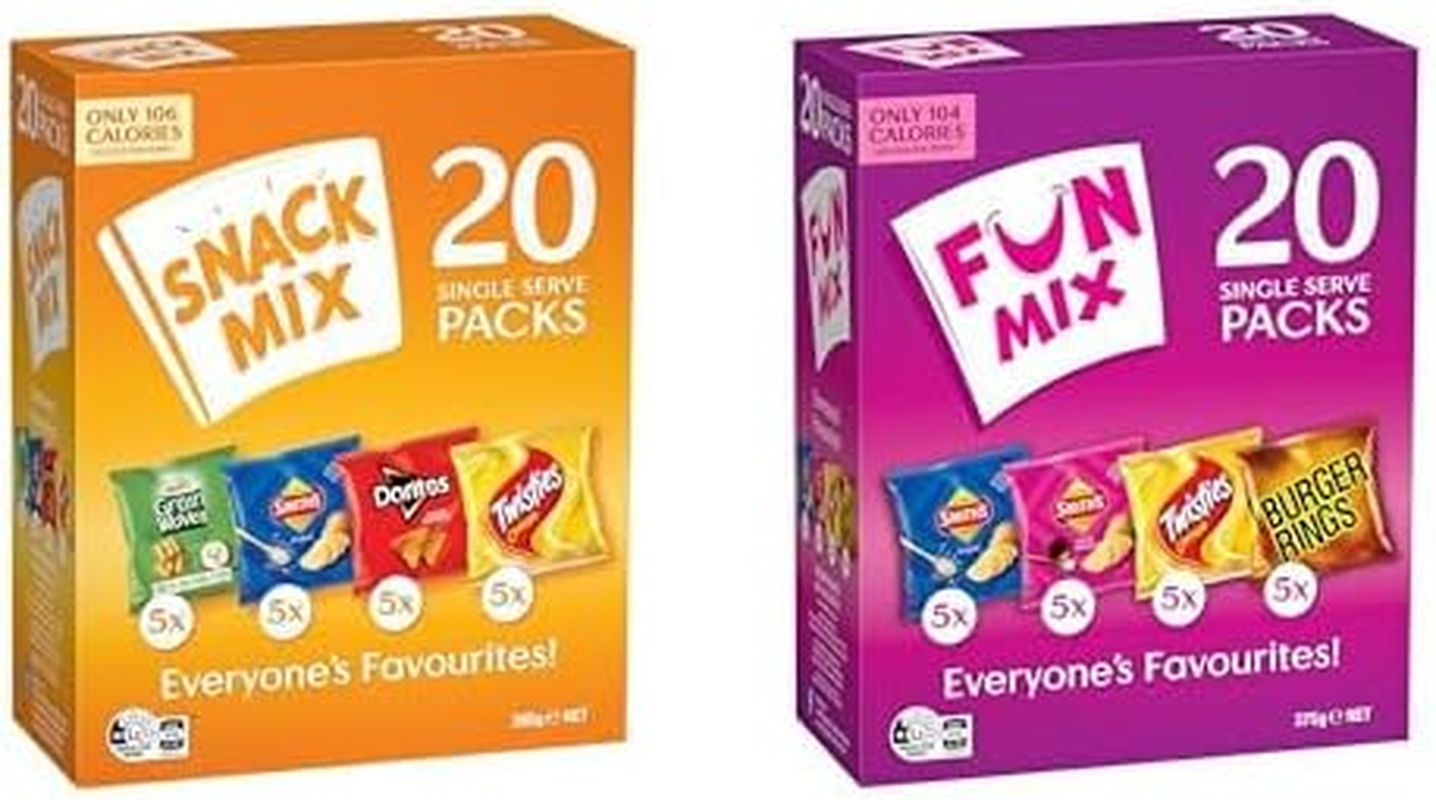 Smith'S All Variety Potato Chips Multipacks (20 Pack X 2)