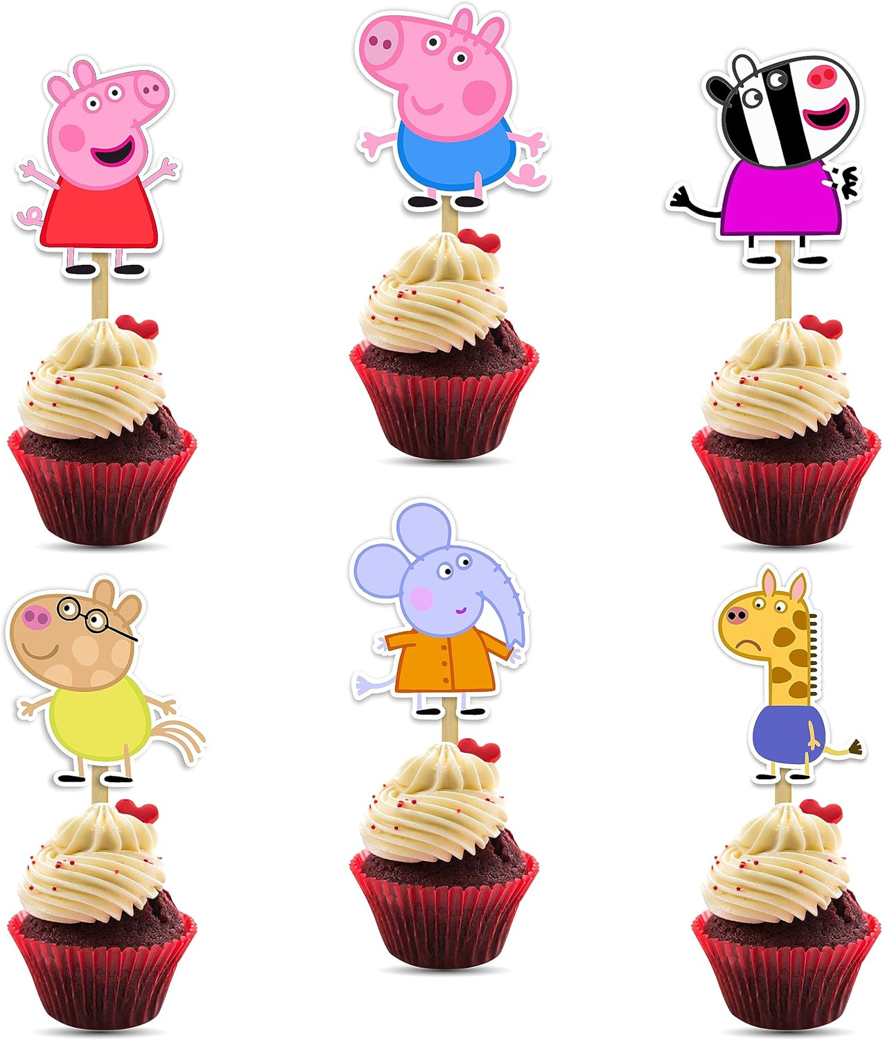 Pepa Pig Cupcake Topper image number 3