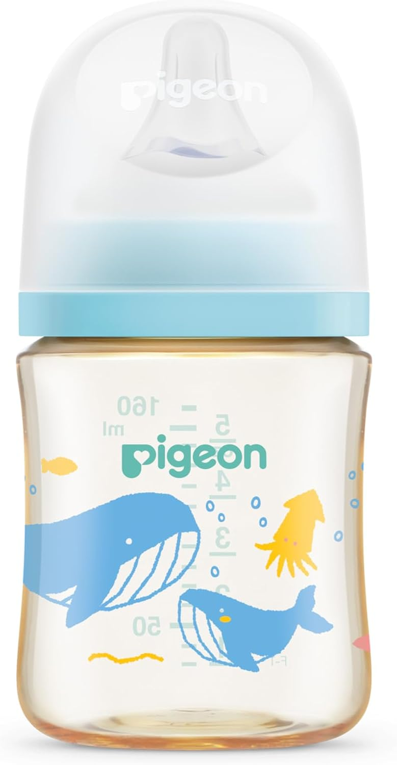 Pigeon Softouch BPP PPSU Nursing Bottle, Ocean Dive, 160 Ml Capacity