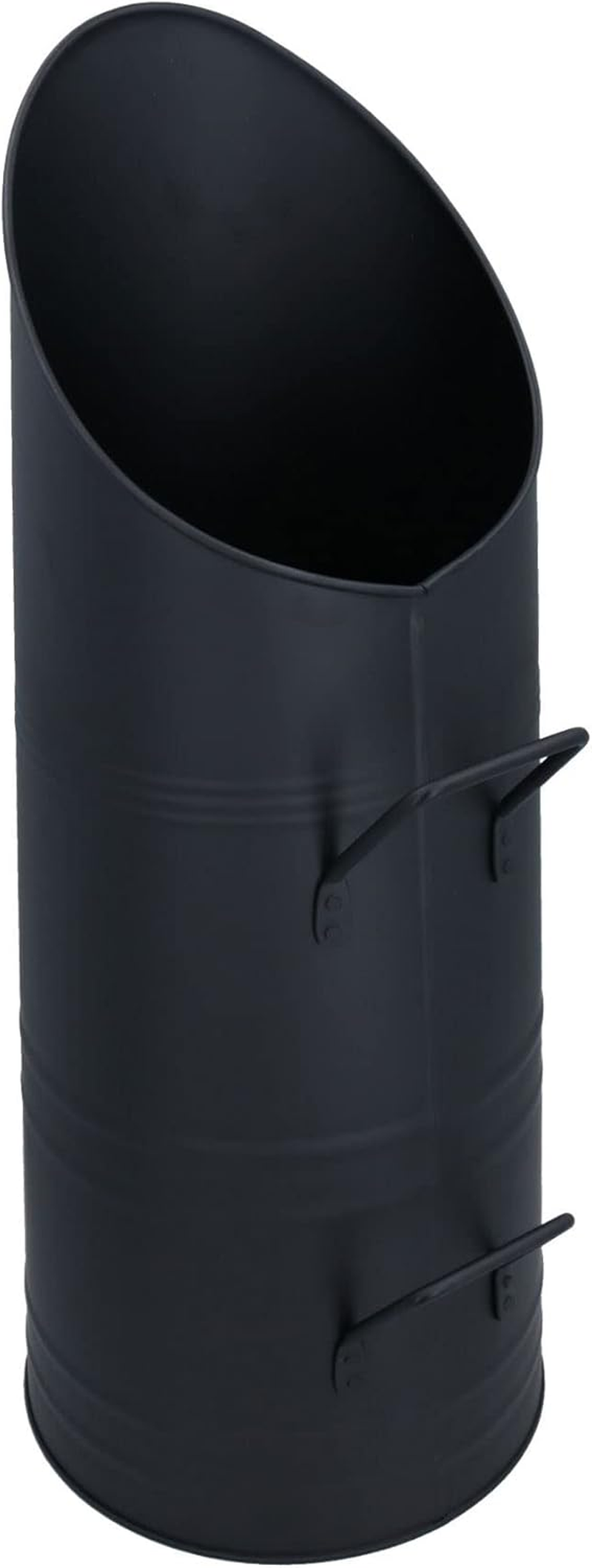 AB Tools Coal Hod Scuttle Black Metal Bin Coal Carrier Fire Log Burner 56 X 25Cm Fireplace image number 4