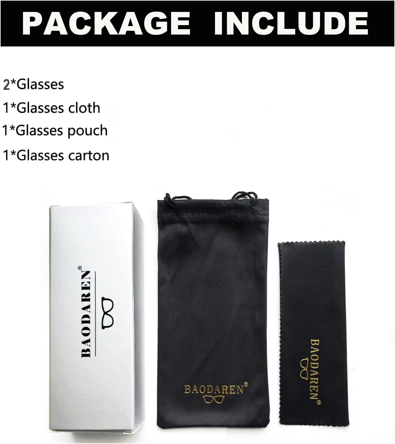 BAODAREN Trendy Aviator Sunglasses for Women Men Hexagonal Square Thick Frame Double Bridge Sun Glasses Shades BS1300 - Black/Grey image number 6