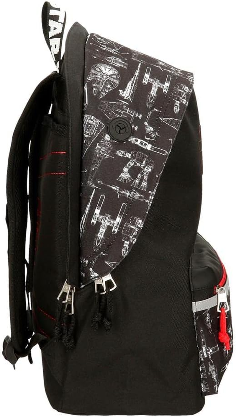 Star Wars Space Mission Rucksack F&uuml;r Laptop, Doppelfach image number 3