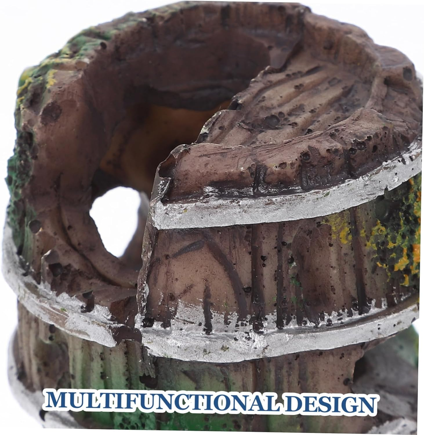 BUGUUYO Reptile Spider Cave Hiding Ornament Fish Tank Shrimp Hideout Abs Material Decor for Pet Habitat Easy Maintenance image number 3