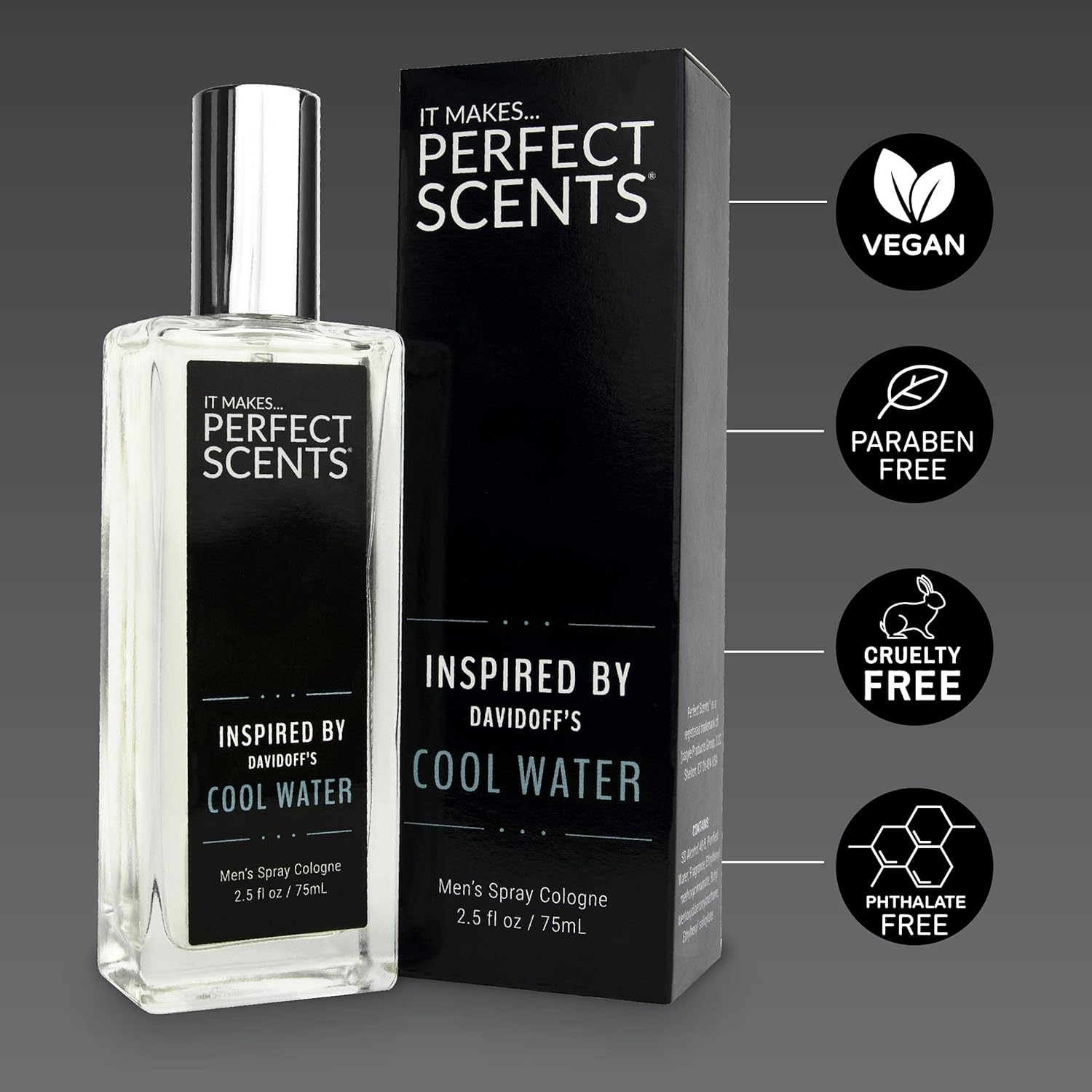 Perfect Scents Impression of Cool Water Cologne, 75Ml image number 2