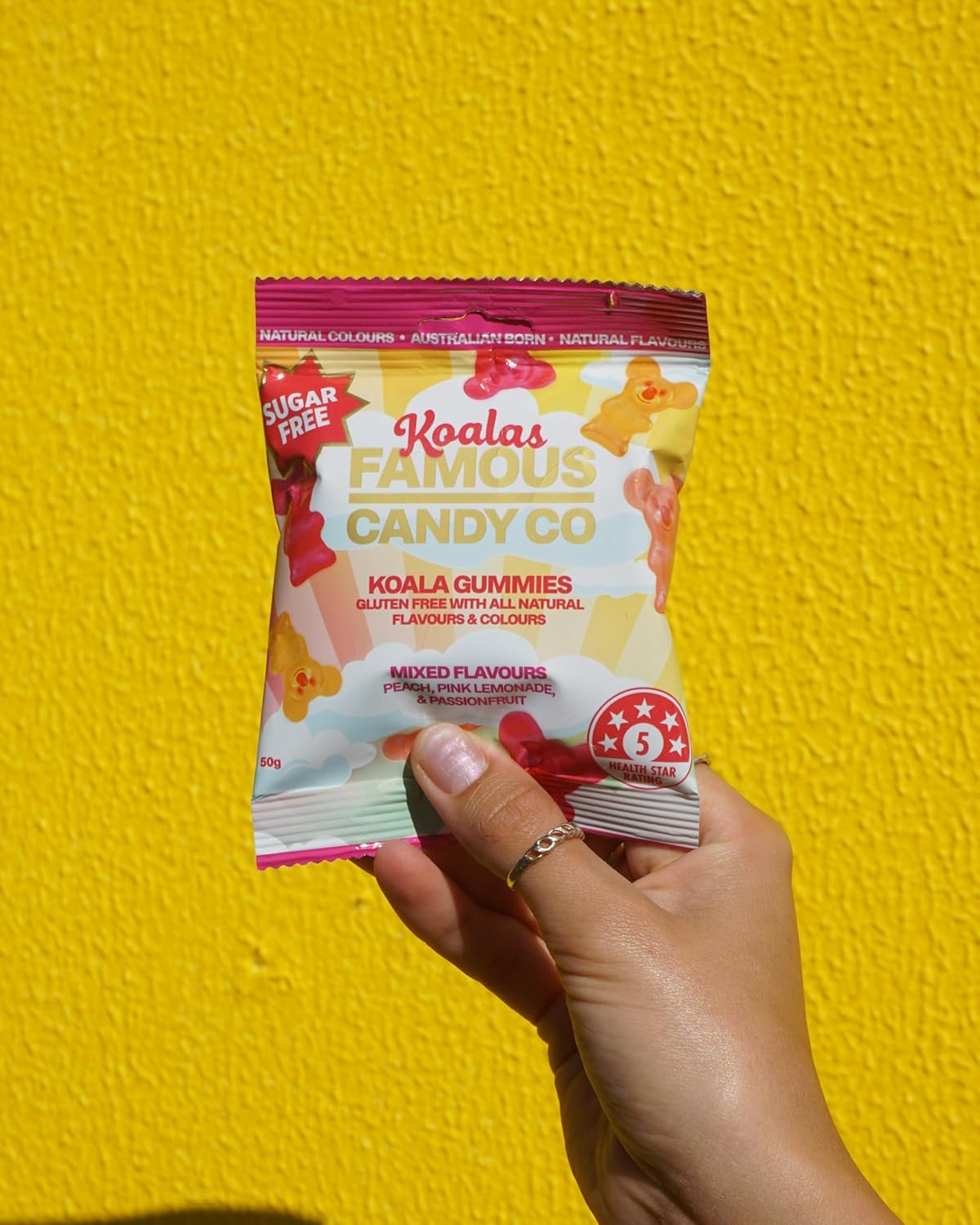 Famous Candy Koalas Mixed 50 G (10 Bags) image number 3