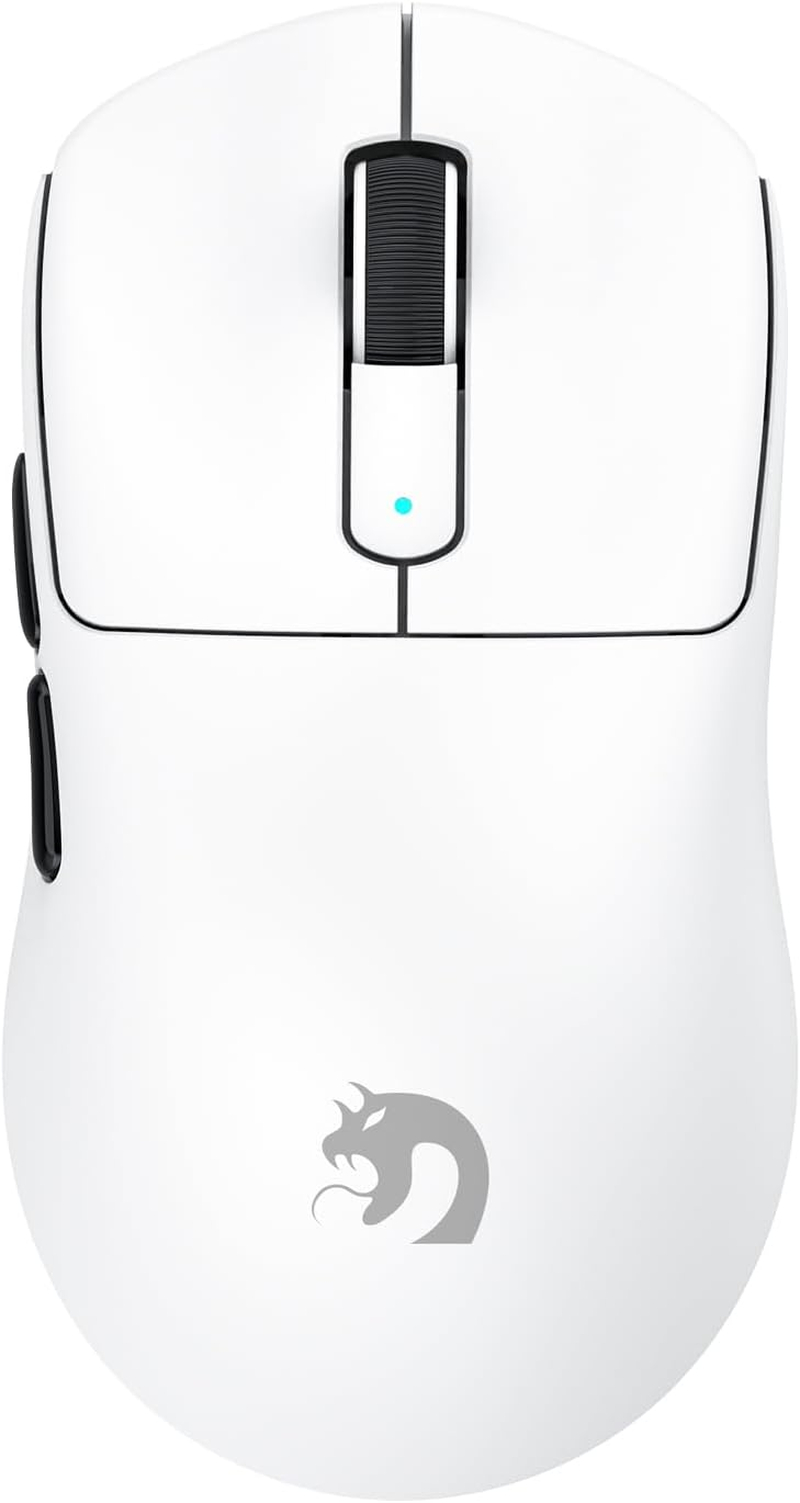 MANBASNAKE &times; Attack Shark M3 Wireless Gaming Mouse, 39G Ultra-Lightweight Bt/2.4Ghz/Wired Computer Mouse, PAW3395PRO 40K DPI Optical Sensor, Programmable Mice for Pc/Win/Mac (Black)