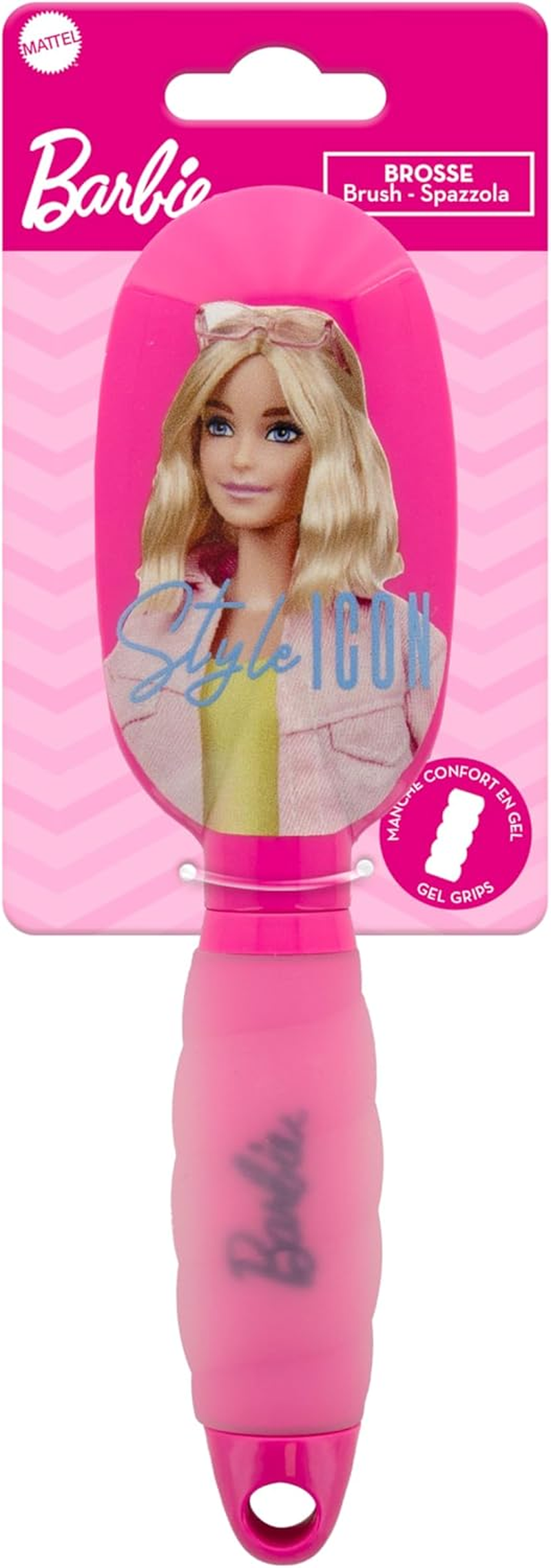 Barbie Mini Detangling Hair Brush - Official Product image number 1