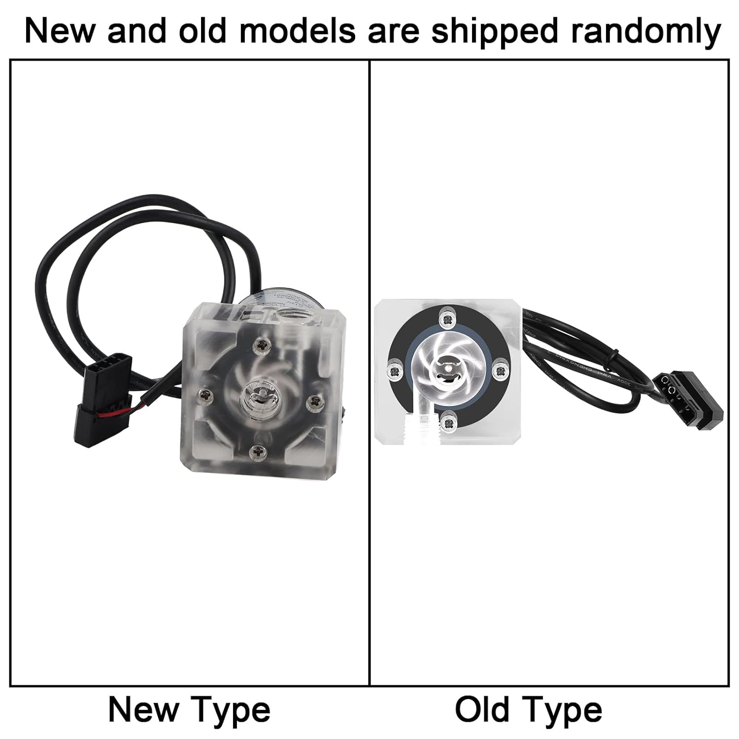 Silent CPU Water Pump 9W 600L/H - G1/4 Thread 4-Pin Connector for PC Cooling Systems image number 3