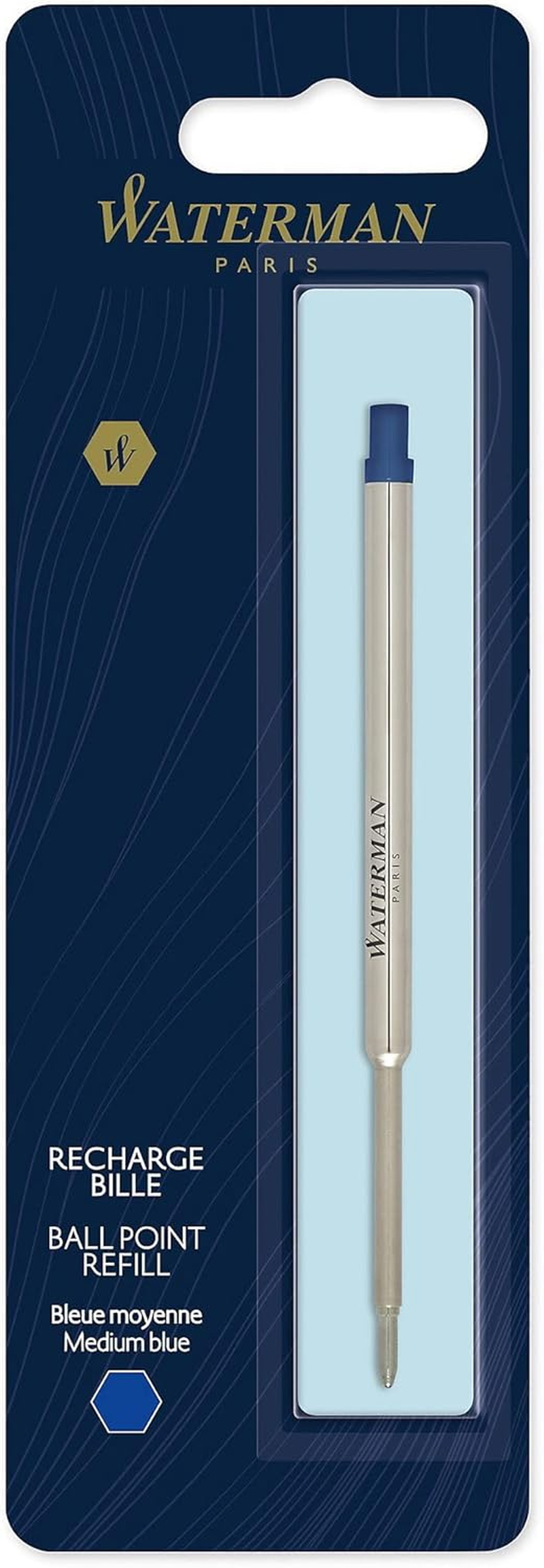 Waterman Black Medium Ballpoint Refill