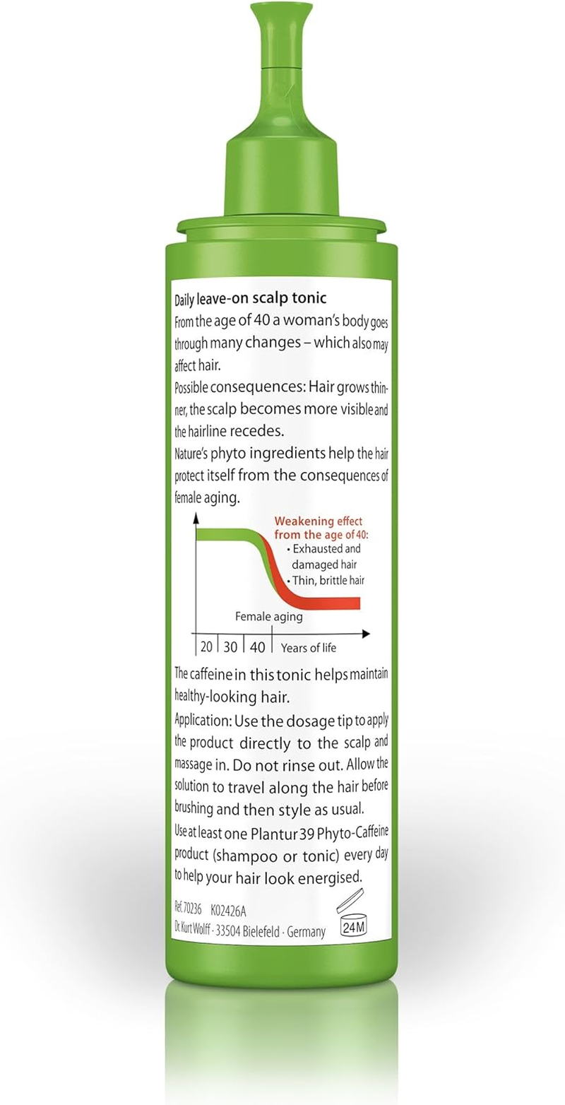 Plantur 39 Phyto-Caffeine Tonic - Strengthens Thin Hair, 200Ml image number 2