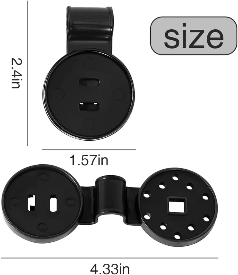 Pousbo 100 Pack Shade Cloth Heavy Duty Lock Grip,2023 New Shade Cloth Fix Plastic Clamp,Premium Tarp Clips Fence Fabric for Greenhouse Outdoor Garden Netting,Anti Bird Netting,Sun Shade Net (100) image number 2