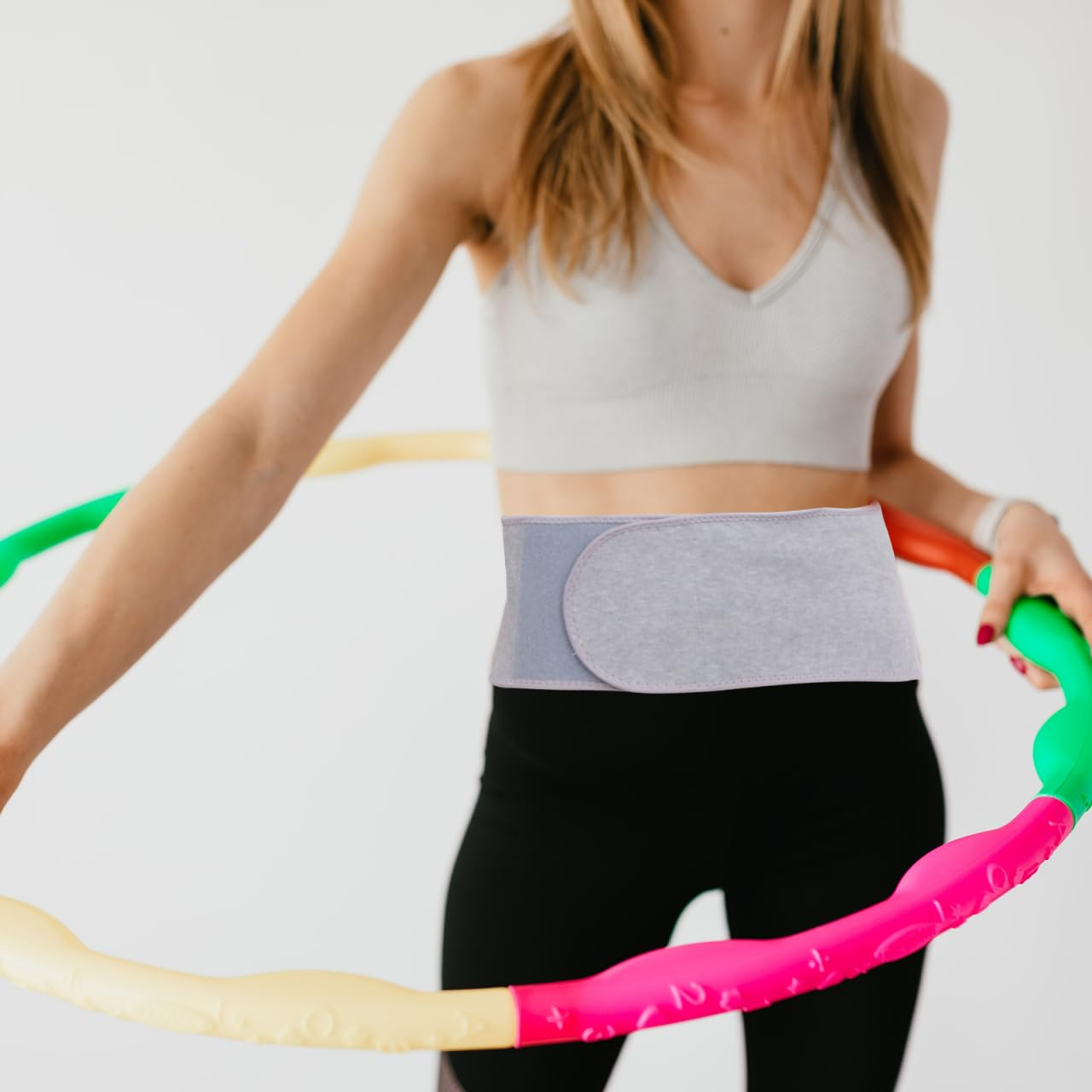 FRCOLOR Kidney Binder Waist Protector Plush Belt Belt Waist Warmer Kidney Back Support Belly Abdominal Protector Back Warmer for Warming image number 6