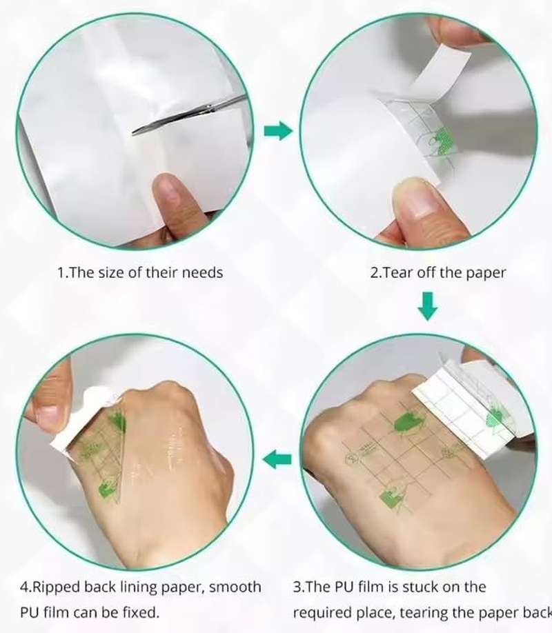 Xenon plus - the Advanced Protective Film for Tattoos: Maximum Protection, Optimal Healing and Absolute Comfort 15 X 5 image number 3