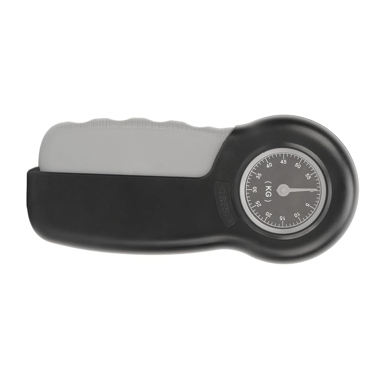 Hand Grip Strength Tester Portable Dynamometer for Ergonomic Grip Measurement - Ideal for Athletes, Sports Enthusiasts in Dark Gray (Black and Gray) image number 4