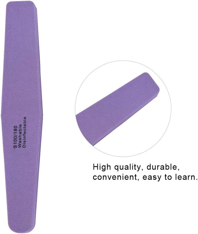 Manicure Set, Nail Files Set, Professional Nail Files and Buffer Manicure Kit, for Gel Nail Art Fingernails Toenails Travel, Gift image number 2