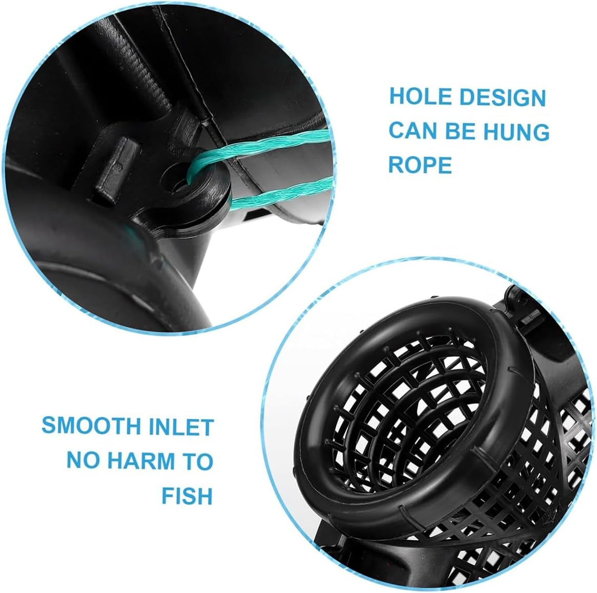 AIMALL Eight-Hole EEL Cage Fish Trap, Yellow EEL and Lobster Catcher, Bottom Sank Fishing Cage for Loach and EEL, 14.57 X 4.33 In image number 1