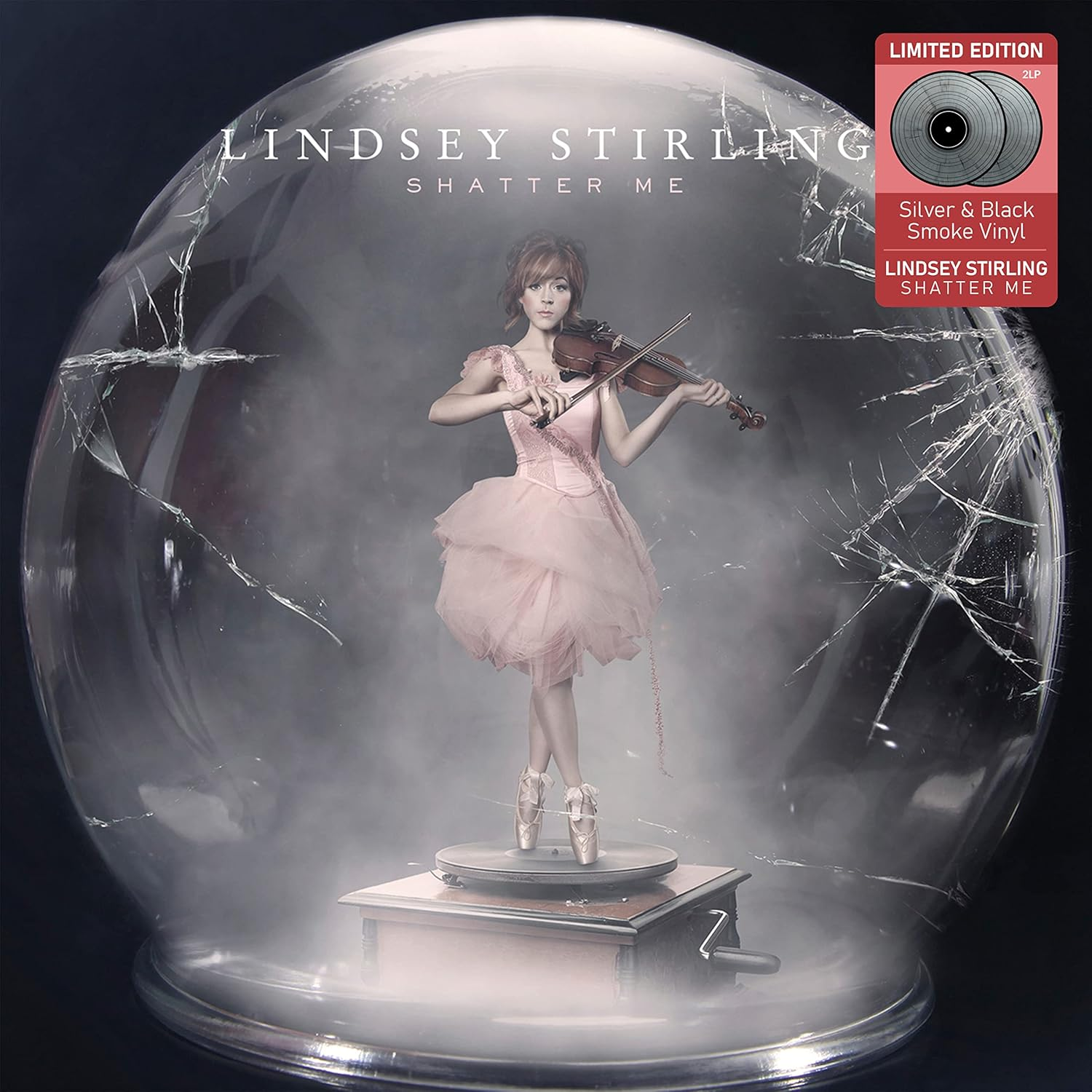 SHATTER ME (SILVER & BLACK VINYL/2LP) image number 1