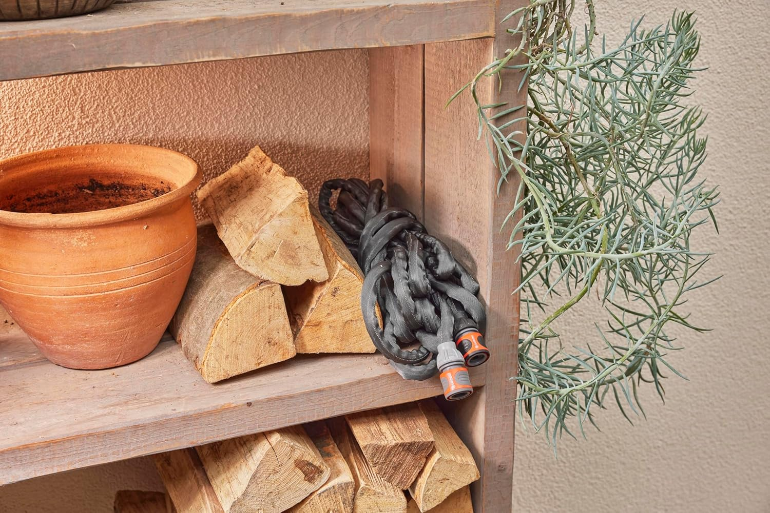 Gardena Textile Hose Liano Life 13 Mm (&frac12;) 15M Set with Nozzle image number 6