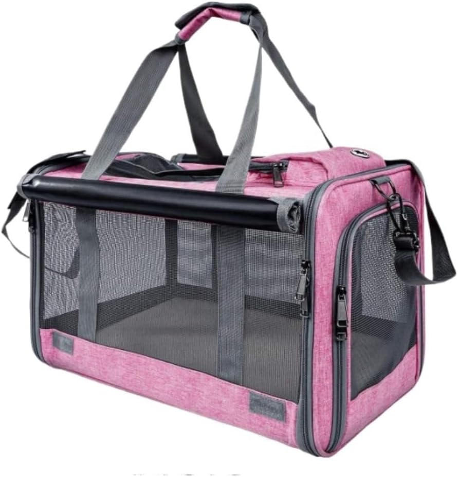 Cat Bag Dog Carrier Pet Carrier Cat Dog Bag Travel Backpacks Collapsible Cat Carrier Large Shoulder Bag Large Duffle Bag Pet Supplies Cat Carrier Pet Bag Carrier (Color : A, Size : 29 * 26.5 * 47Cm)