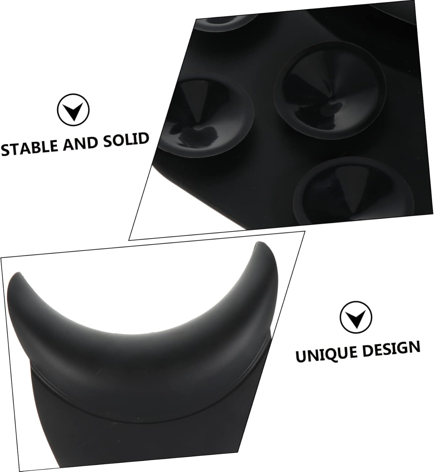 FRCOLOR Silica Gel Shampoo Neck Rest Pillow 18X18X4Cm Lightweight Portable Comfortable Hair Washing Support for Salon Home Use image number 5