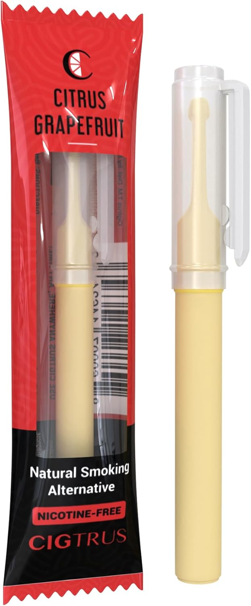 Cigtrus Smokeless Flavored Oxygen Air for a Better Life | Help Replace the Habit of Holding, Feel or Puff | Natural Support Citrus Grapefruit Mint Burst 3 Pack image number 1