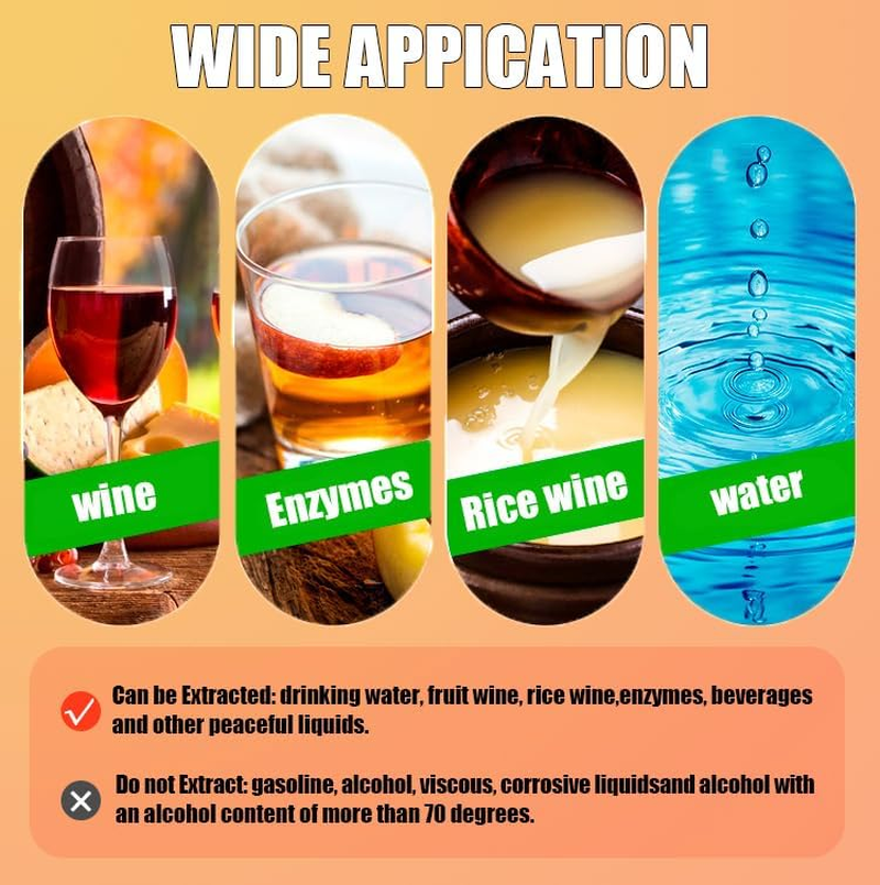 Mini Electric Wine Siphon Pump, Powerful Accessory for Household Beer and Wine Brewing, with Siphon Filter Tube image number 3