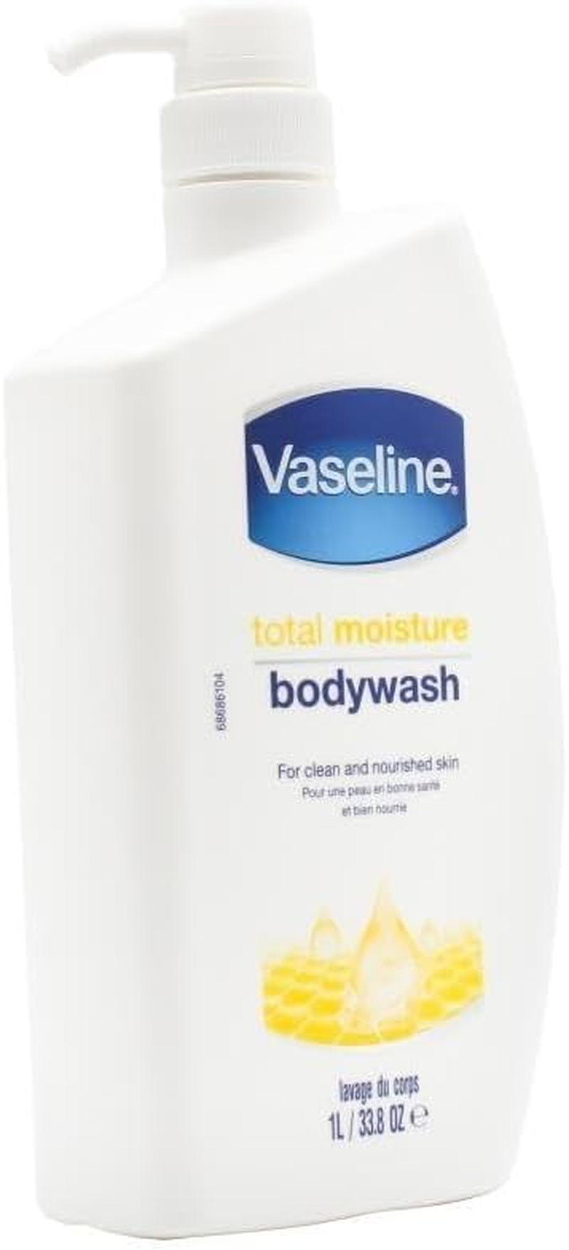 Vaseline Total Moisture Bodywash 1 Liter image number 1