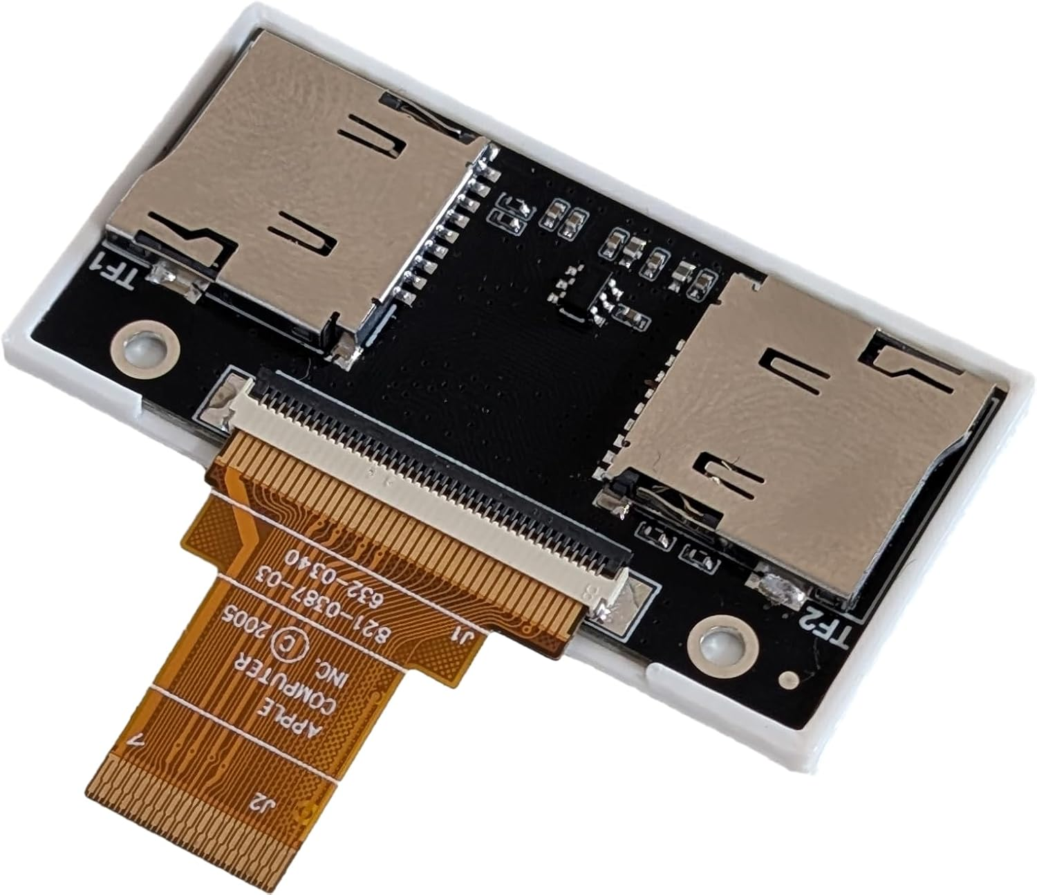 For Ipod Classic Video Dual Microsd Card Adapter, 40Pin ZIF CE Adapter Card, Suitable for Ipod Classic Video 5Th 5.5 6Th 7Th Gen. Replaces MK8022GAA MK1634GAL MK1231GAL MK3008GAL image number 1