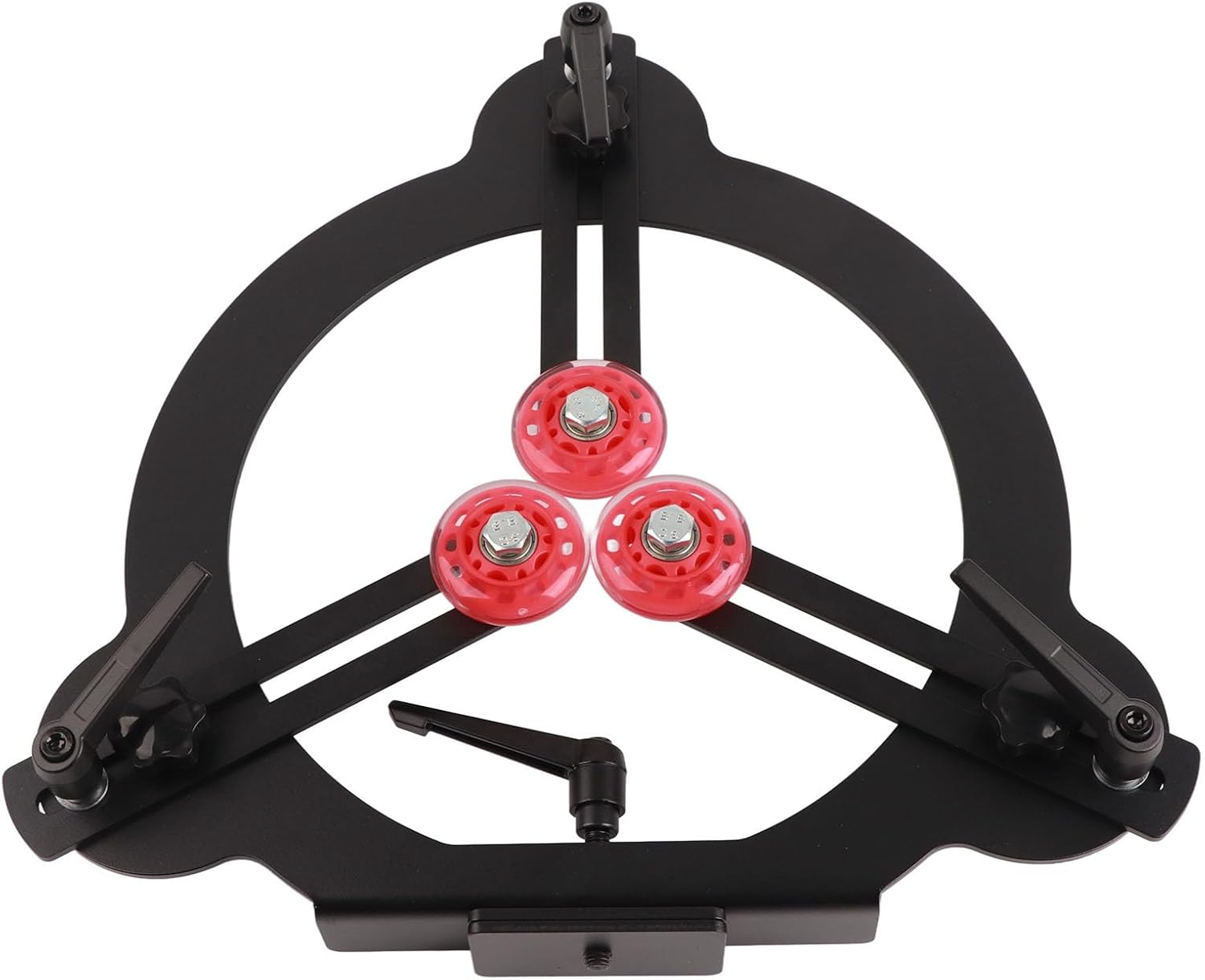 Woodturning Steady Rest, Steady Rest Wood Lathe Hold Workpiece Tightly for 12In Swing Lathes