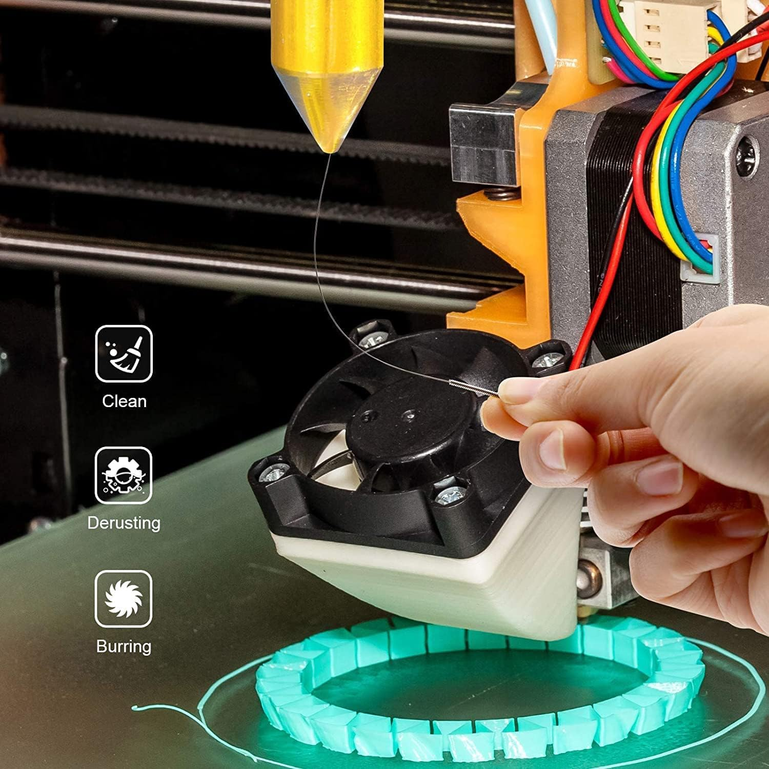 3D Printer Tool Kit Includes Debur Tool, Cleaning and Removal Tool
