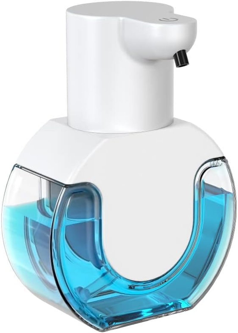 Automatic Liquid Soap Dispenser, 420Ml Touchless Liquid Hand Soap Dispenser, Rechargeable Battery, High Sensitivity, 4 Gears Adjustable and Can Wall Amounted for Shower, Bathroom Kitchen image number 5