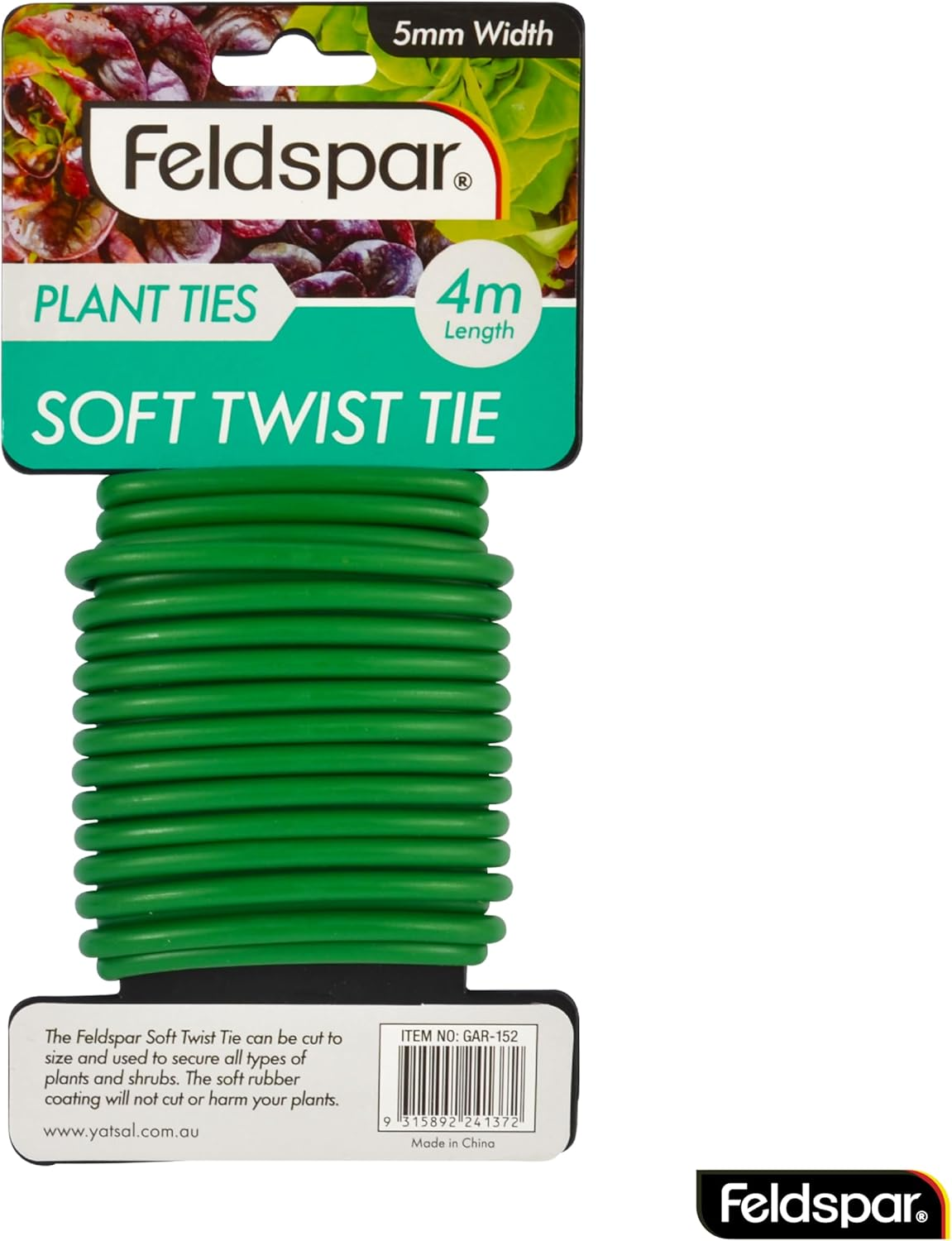 Feldspar Garden Soft Twist Tie, 4 Meter, Green image number 4