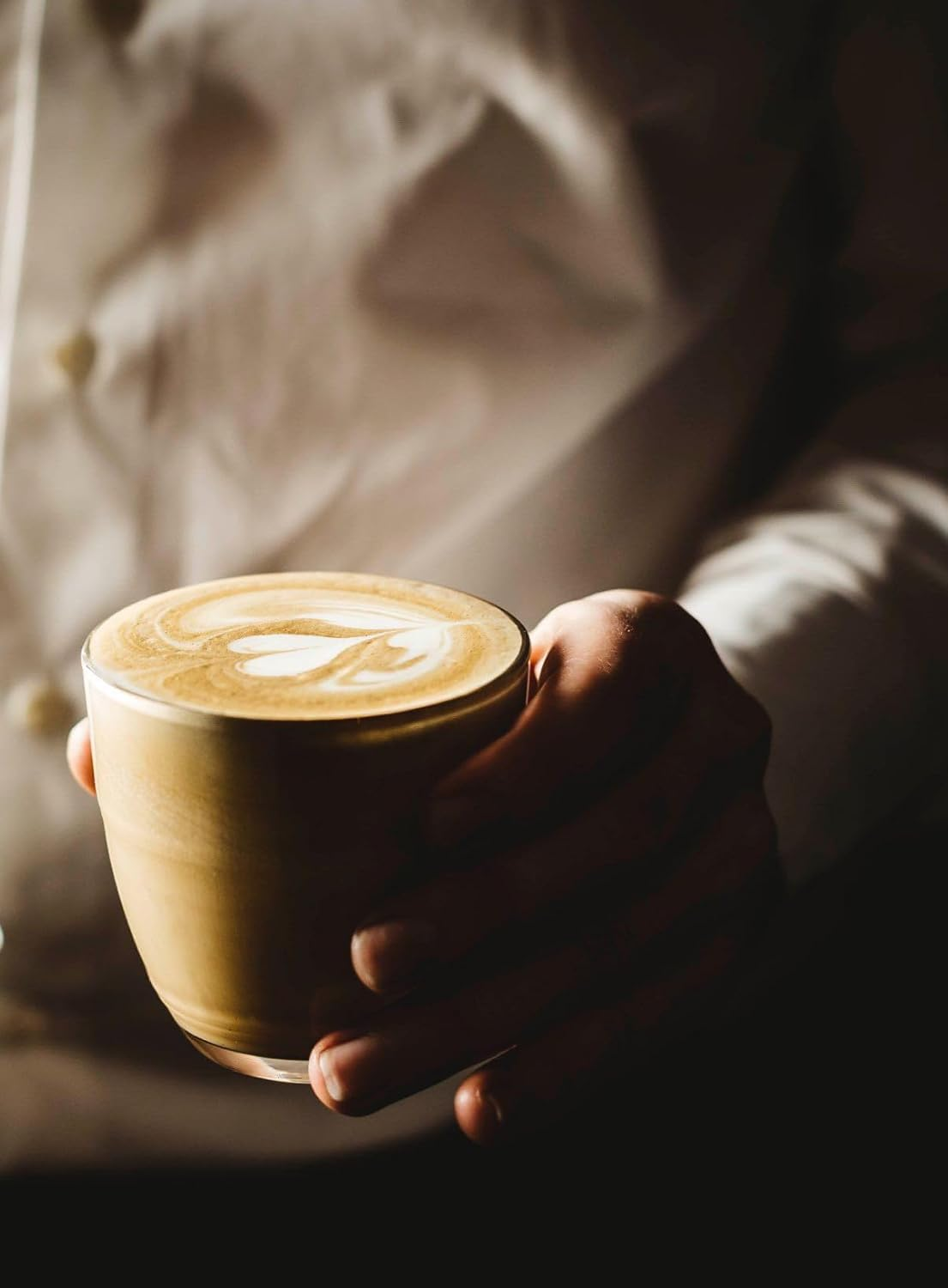 Espressotoria Automatic 250Ml Hot and Cold Coffee Milk Frother for Cappuccino, Latte, Hot Chocolate image number 1