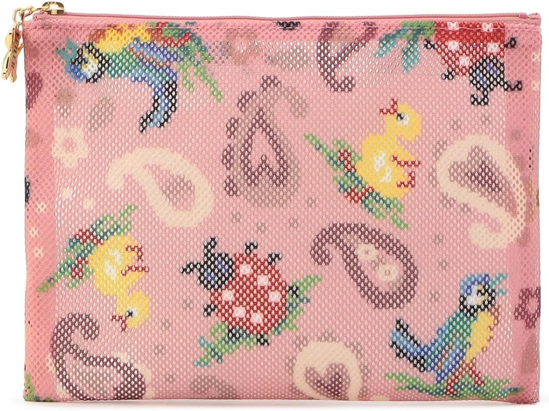Fayler HPY-257012 Heidi Paisley Mesh Pouch M image number 5