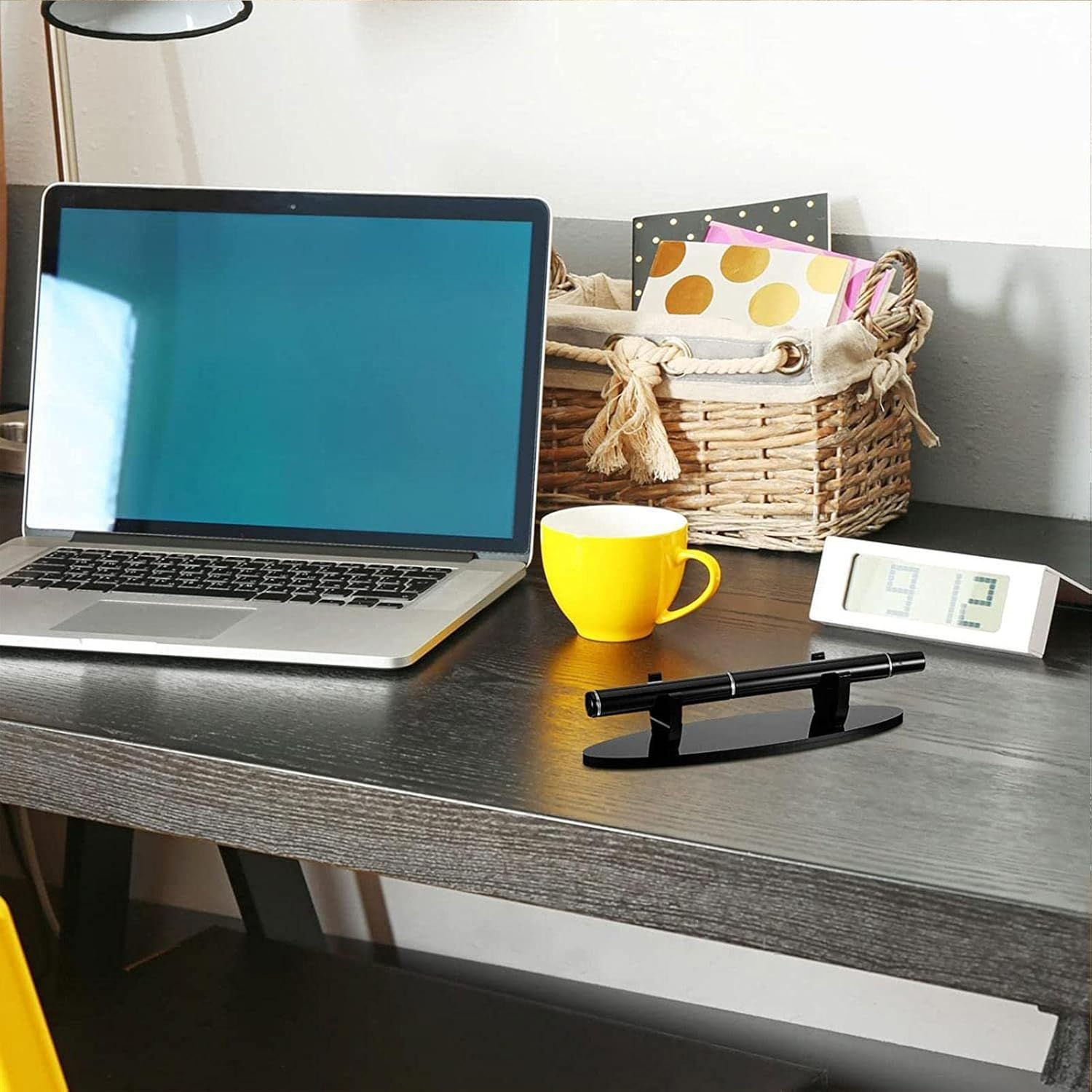 Acrylic Pen Stand,Acrylic Pen Holder Stand | Display Rack Holder for Desk, Office, Shop Window, Reception Rooms, School Supplies Generic image number 6