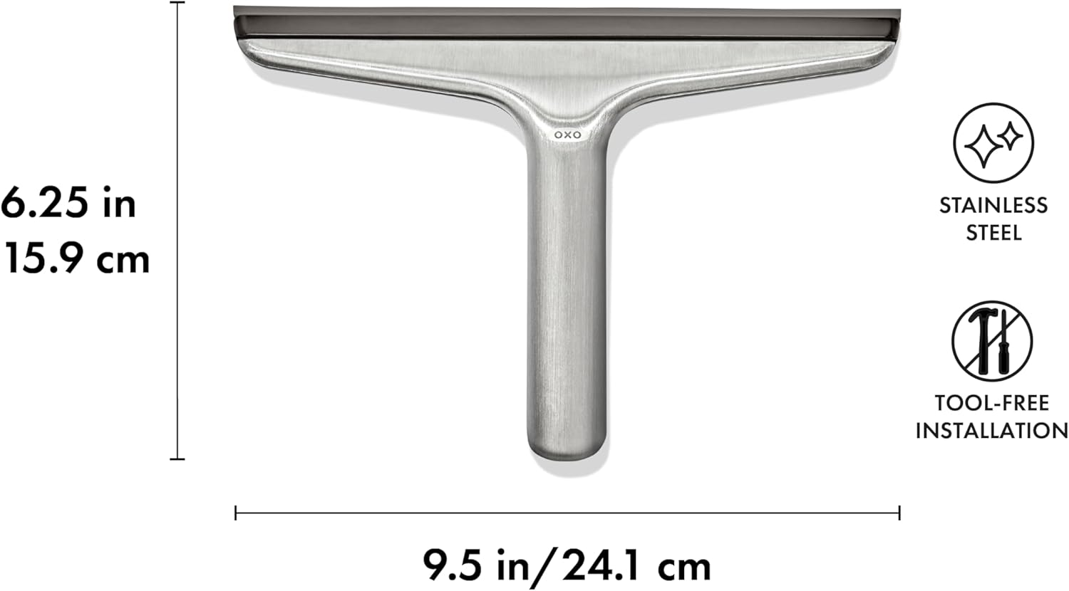 OXO Good Grips Stainless Steel Squeegee image number 2