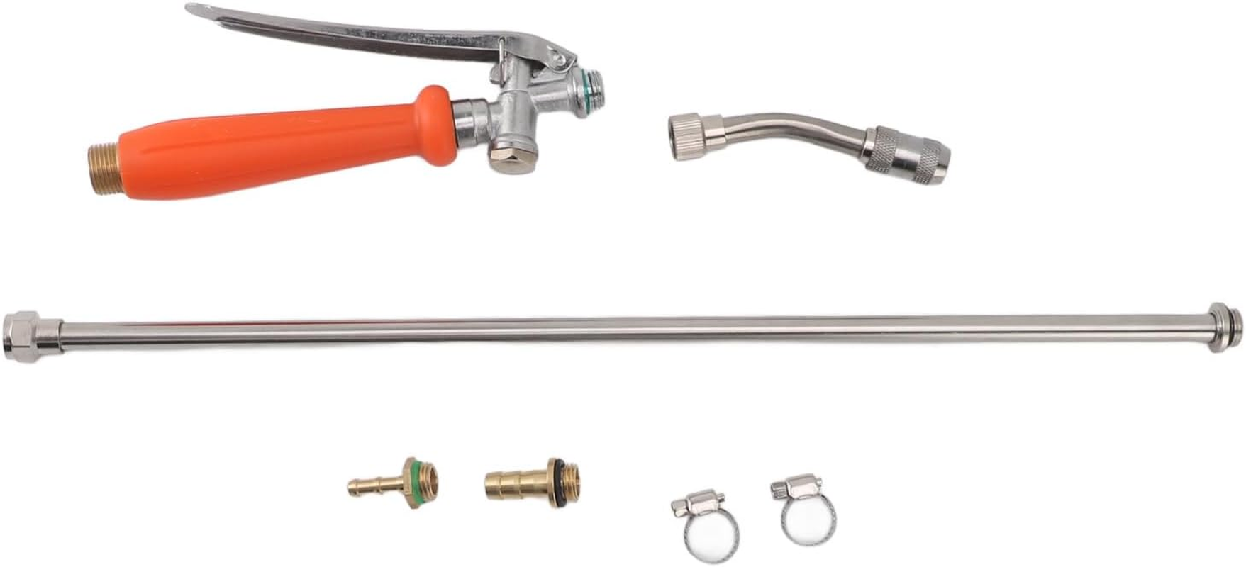 29 Inches Sprayer Wand, Stainless Steel Sprayer Wand Replacement, Adjustable Universal Sprayer Wand Multifunctional Watering Wand with Copper Nozzle for Watering Plant Cleaning Car image number 5