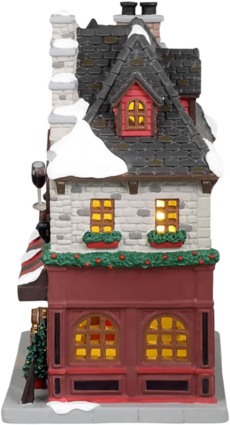 Lemax Christmas Village Carmellas Wine & Chocolate Tasting Room - 35062 image number 2