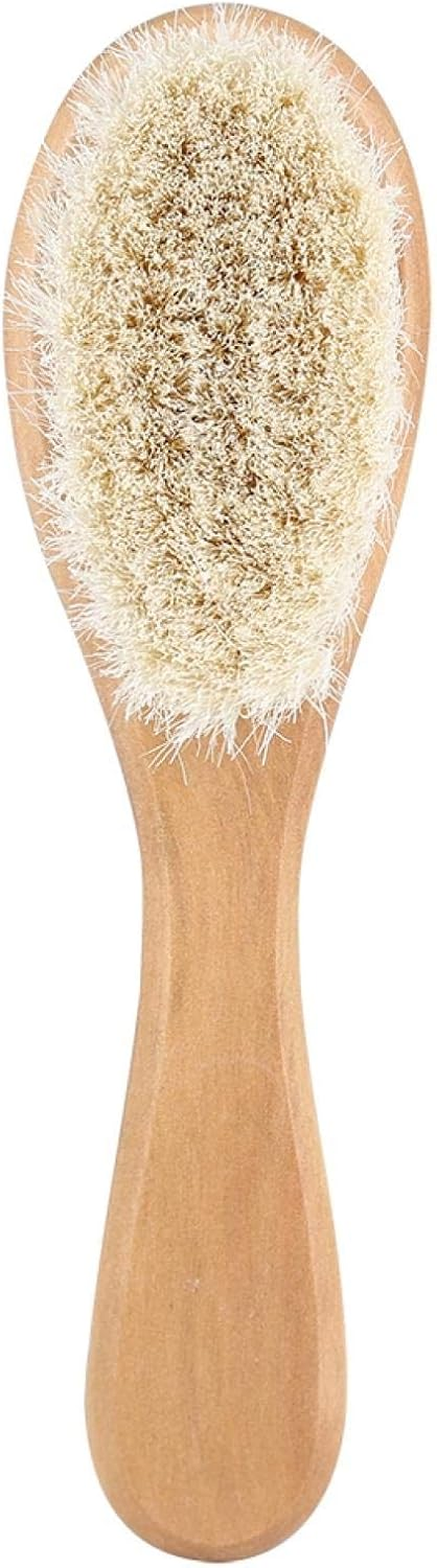 Infant Hair Brush, Comfortable Wood Ergonomic Wonderful Baby Brush, Colleagues Outdoor Relatives Relaxing Home Trips Parents for Relaxing Children Friends image number 6