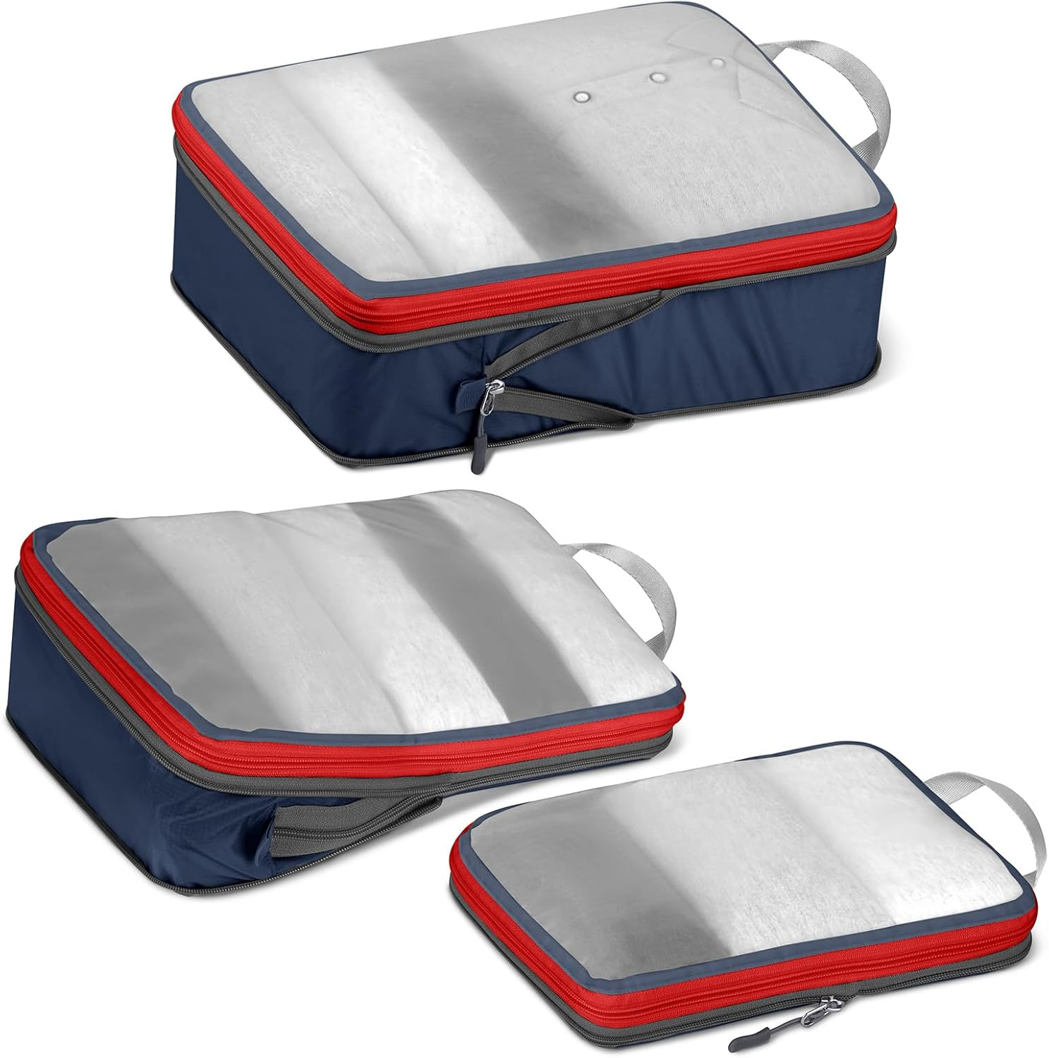 Cipway Compression Packing Cubes for Travel-Expandable Luggage Organizer Set Pack More in Less Space,Travel Gear Accessories