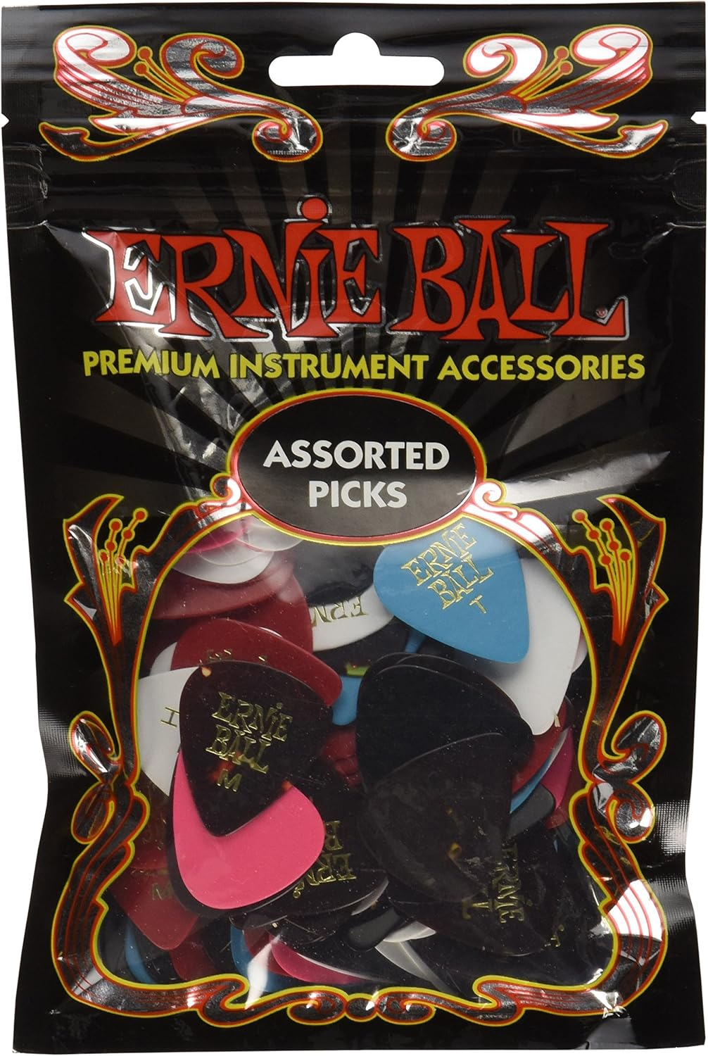 Ernie Ball Heavy Thumb Picks, Black (Pack of 144) image number 3