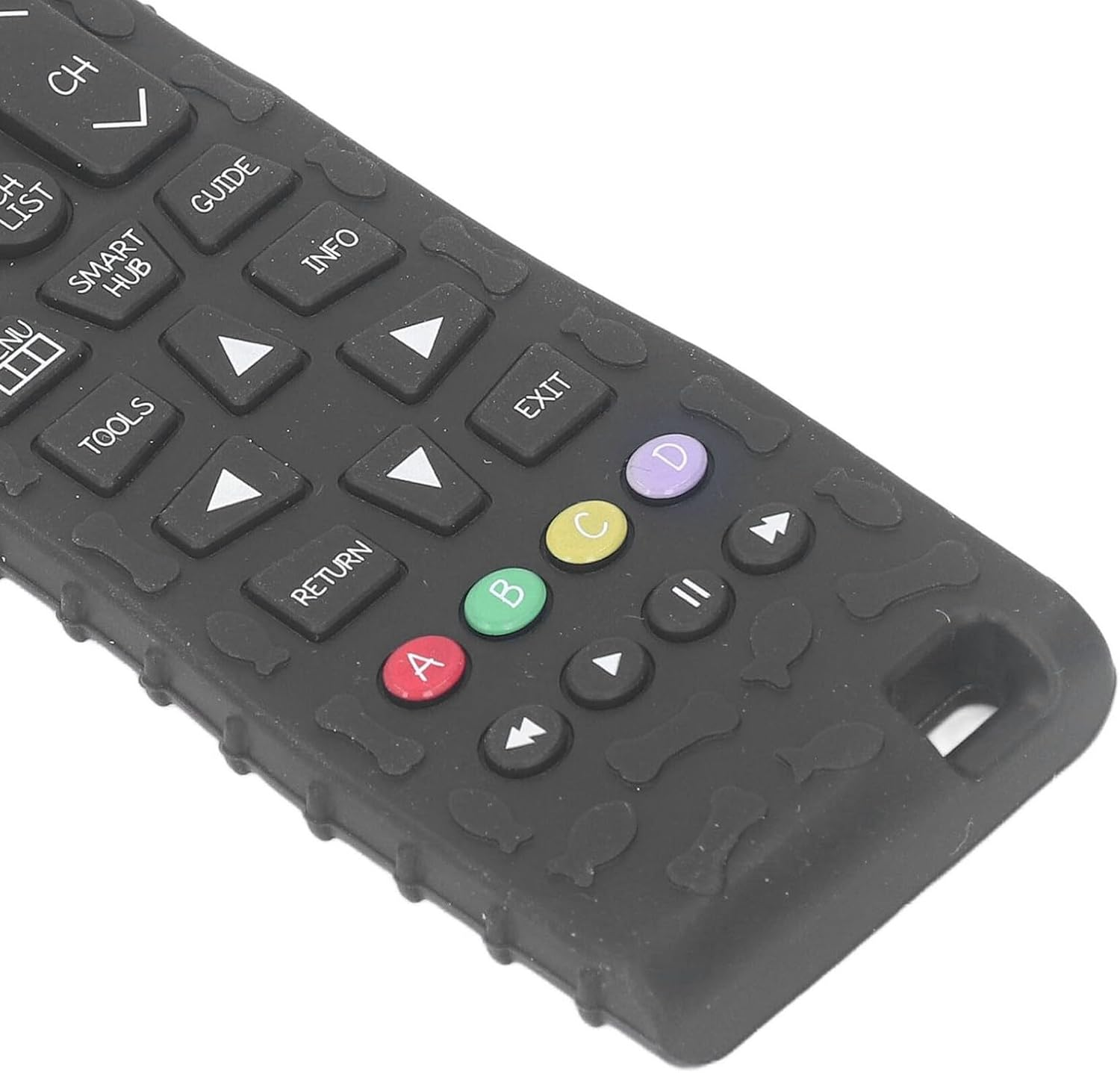 Remote Control Teether Toy, Different Textures Baby Remote Control Teether Toy High Simulation Various Buttons for Home Use